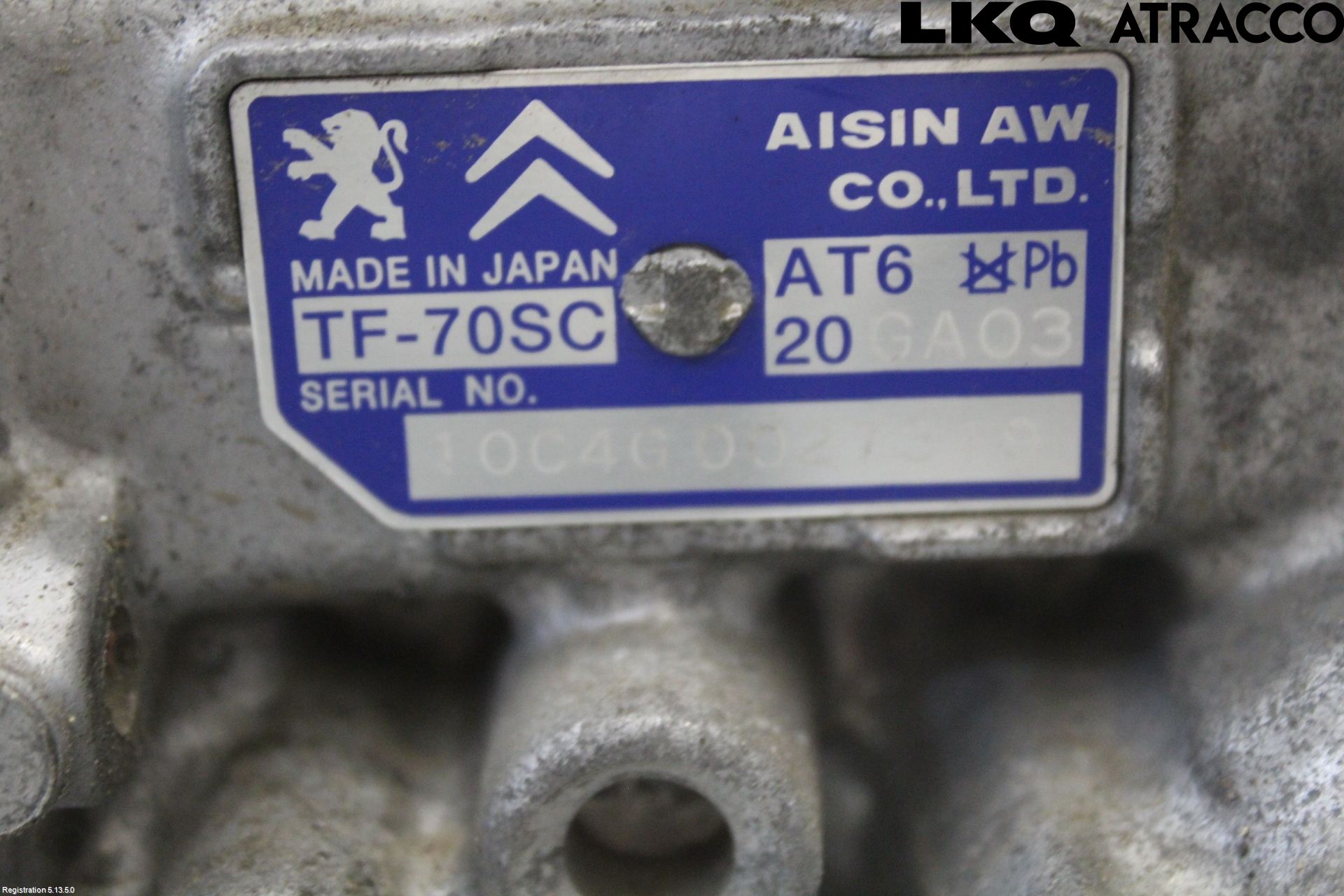 Peugeot 308 08-13 Växellåda Automat