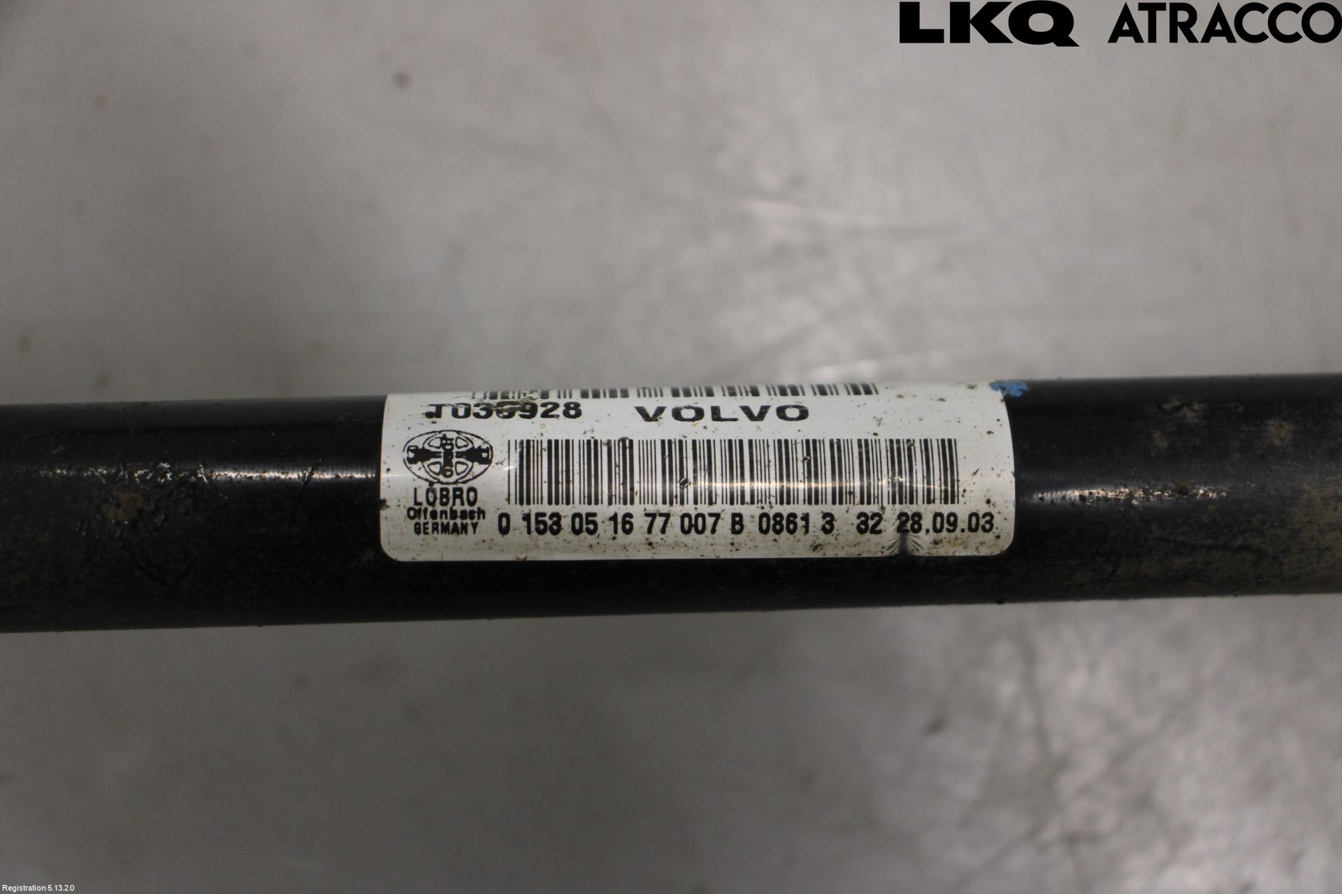 Volvo V70 00-04 Drivaxel Bak Höger