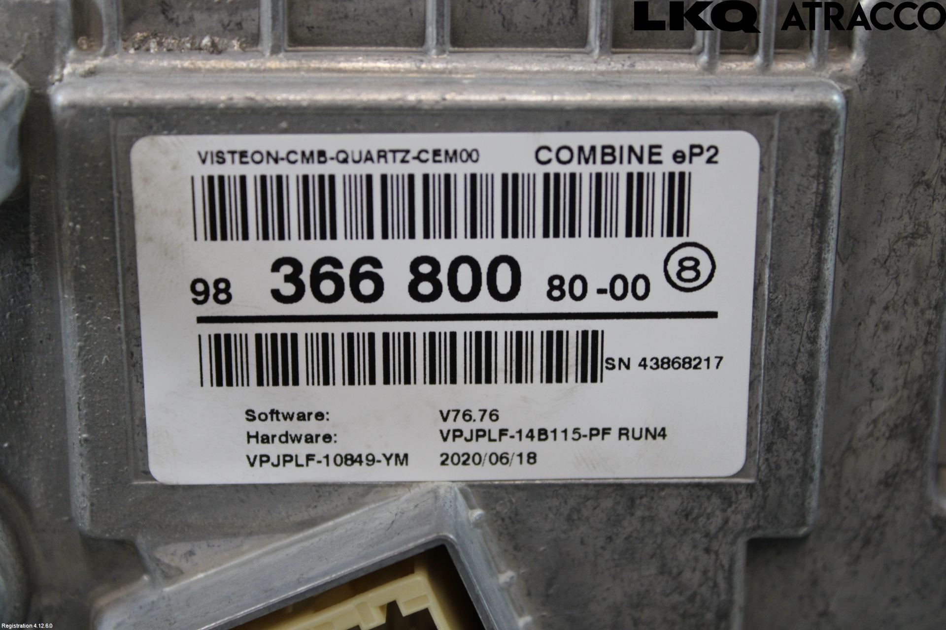 Peugeot 208/E-208 20- Instrument Komb