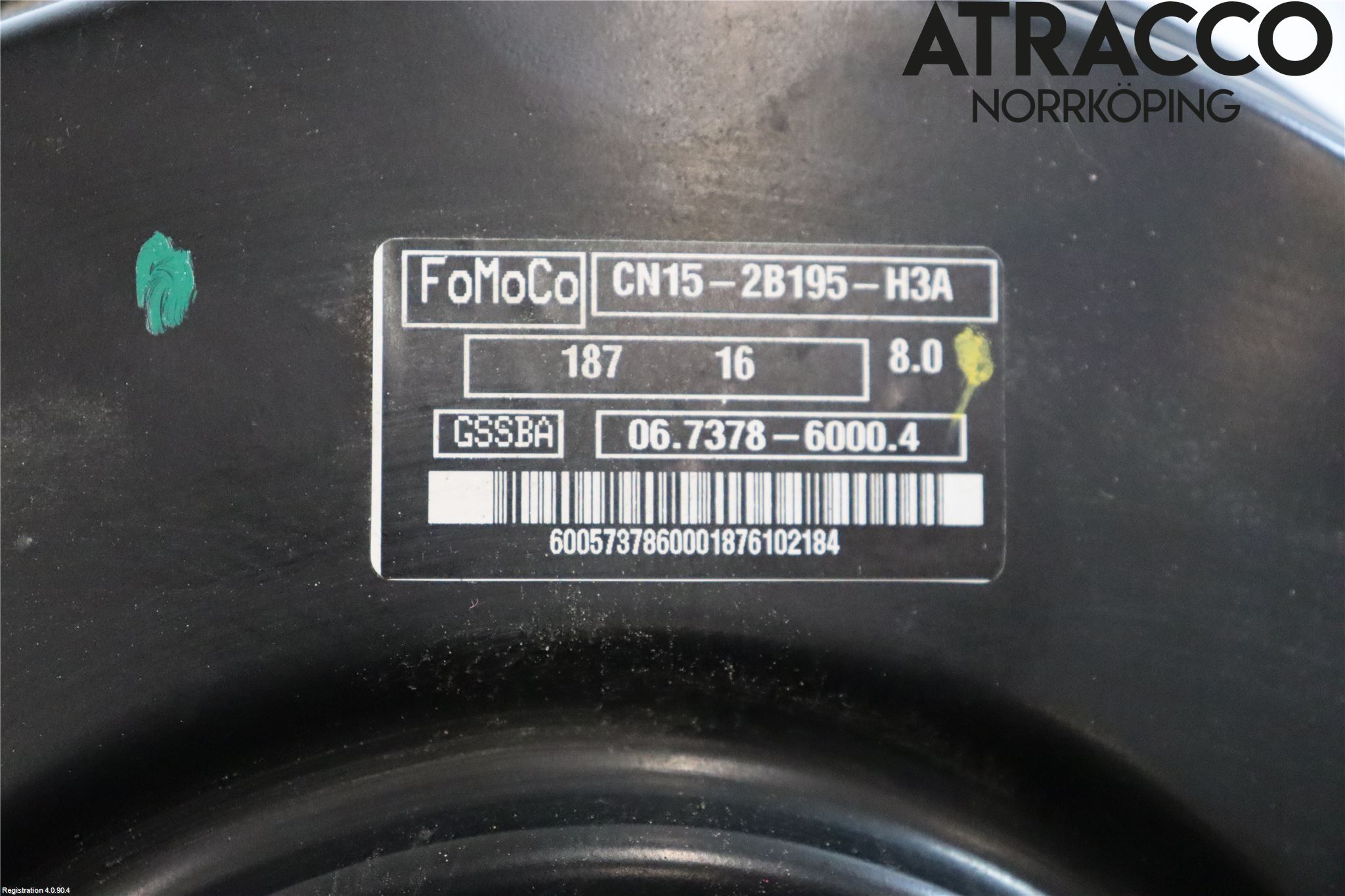 Ford ECOSPORT 17- Bromsservo