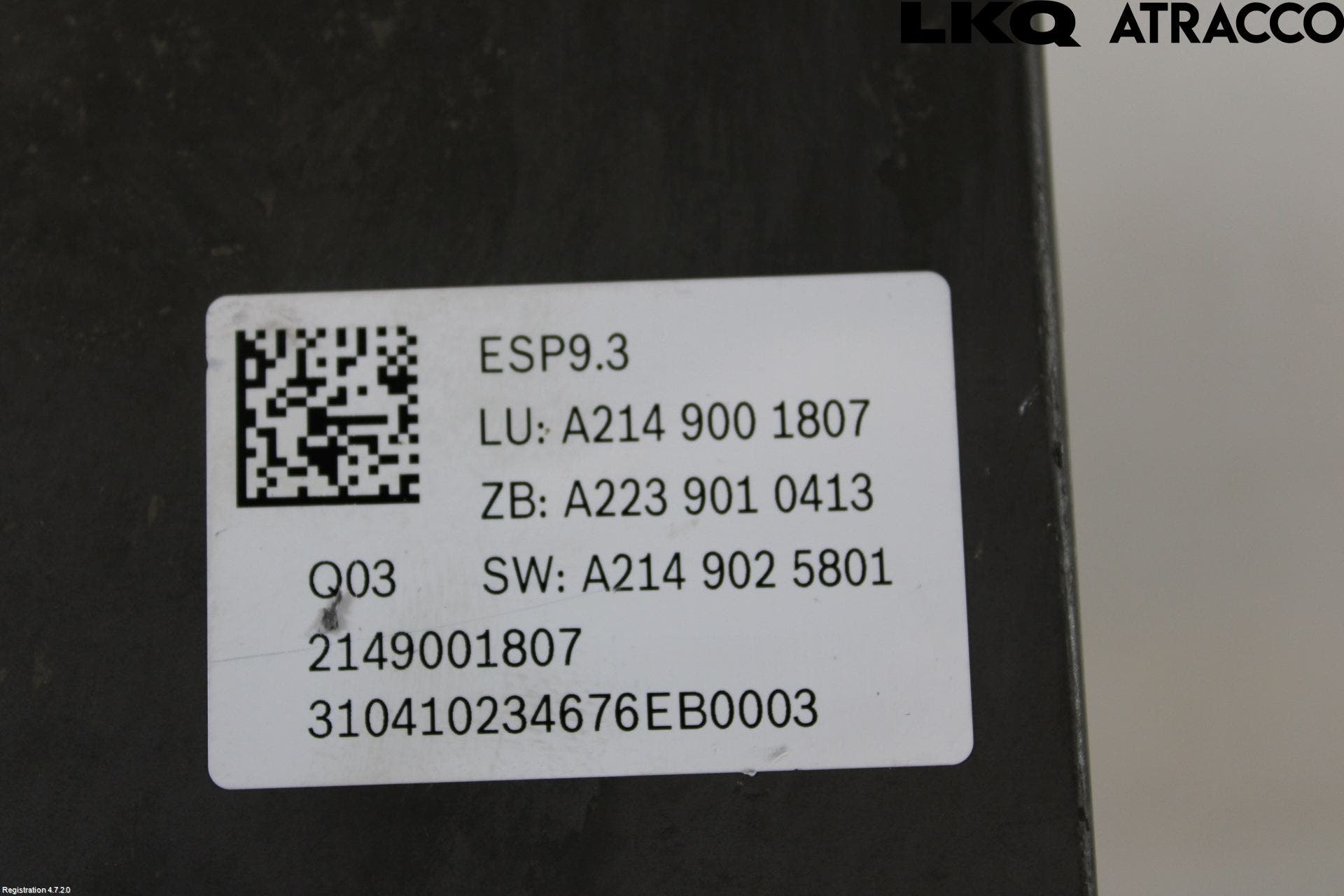 Mercedes-Benz MB EQE SUV (X294) 22- Abs Hydraulaggregat