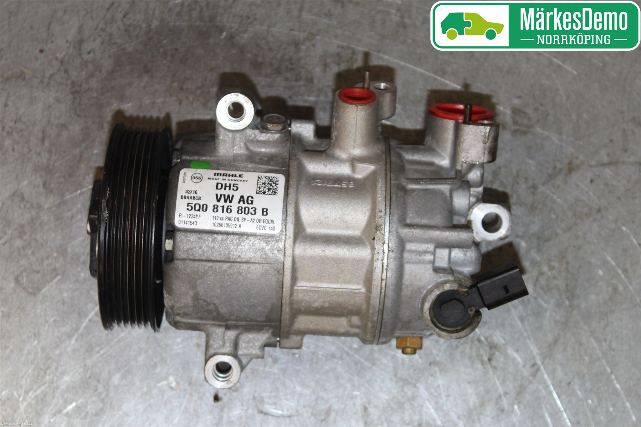 Volkswagen VW GOLF / E-GOLF VII 13-20 Ac Kompressor