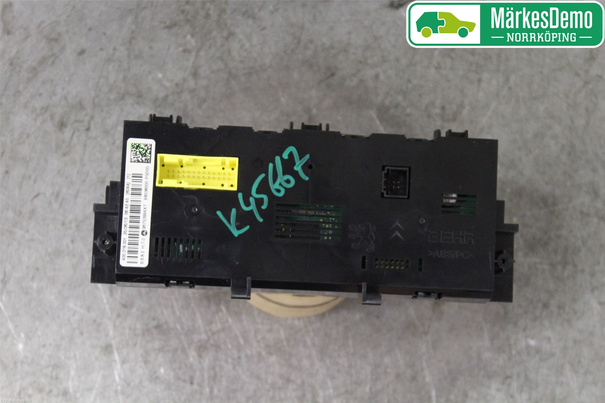 Citroen C3 10-17 Värmereglage