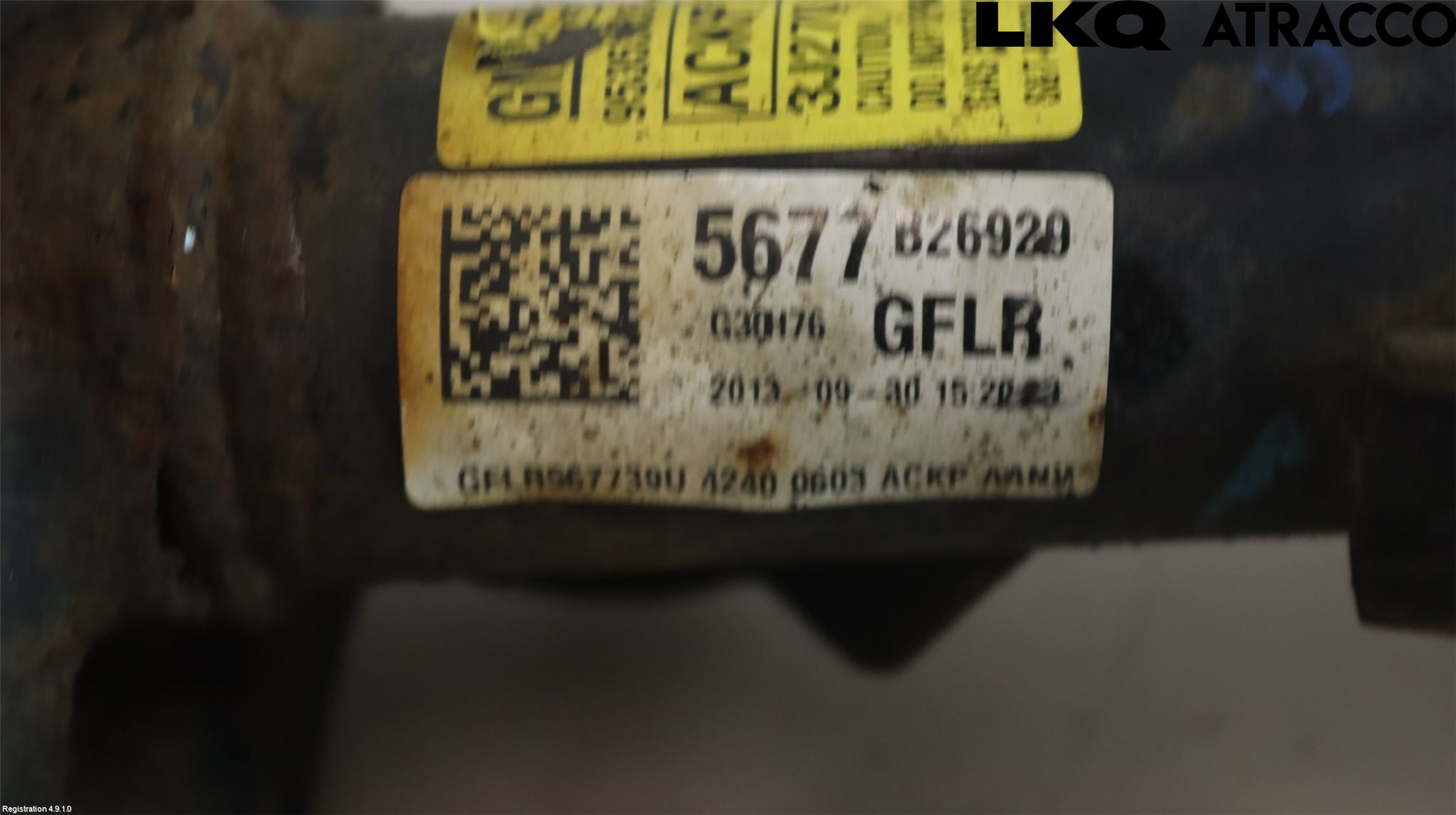 Chevrolet TRAX Fjäderben Fram Höger