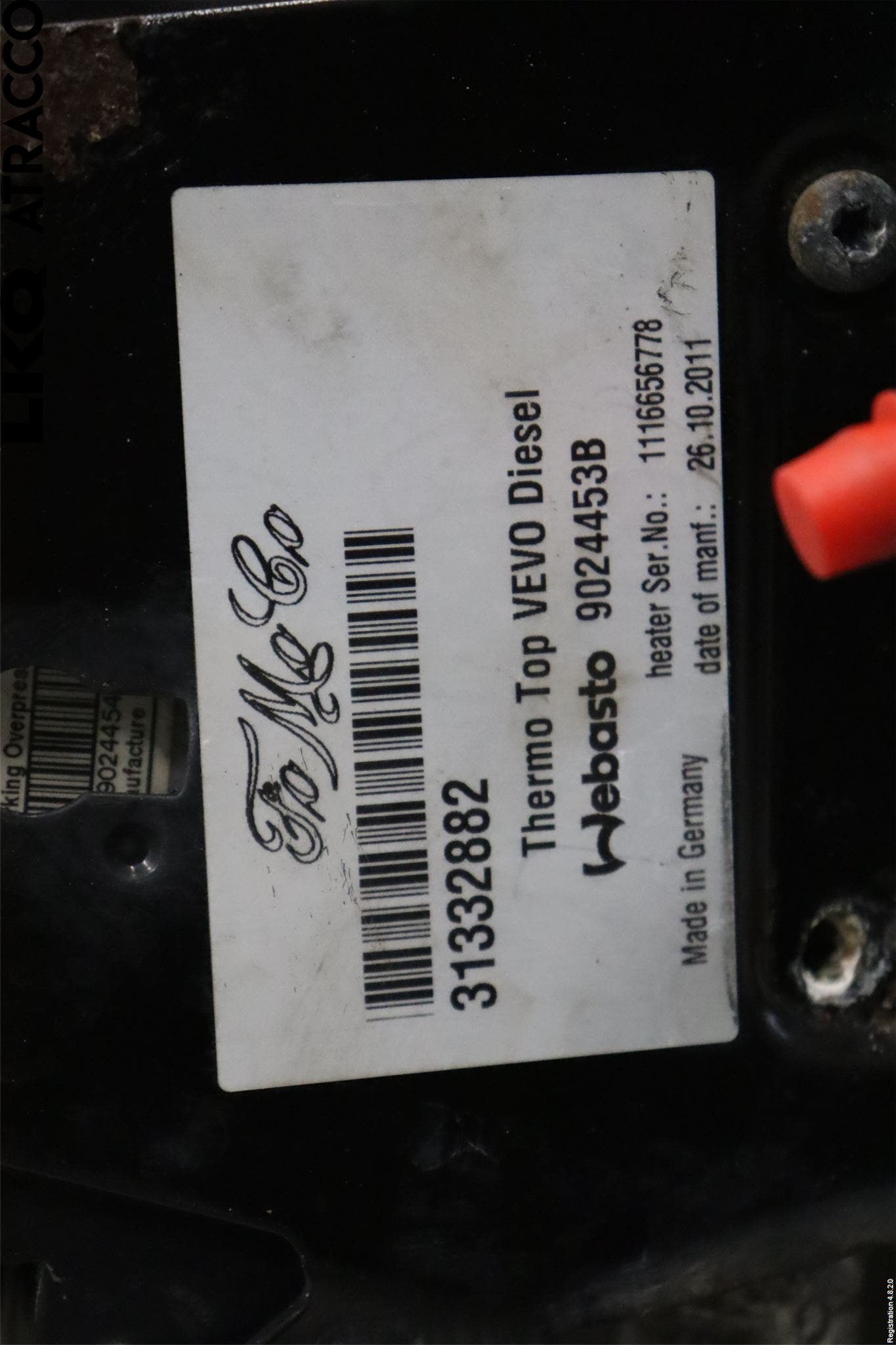 Volvo V60 11-13 Dieselvärmare