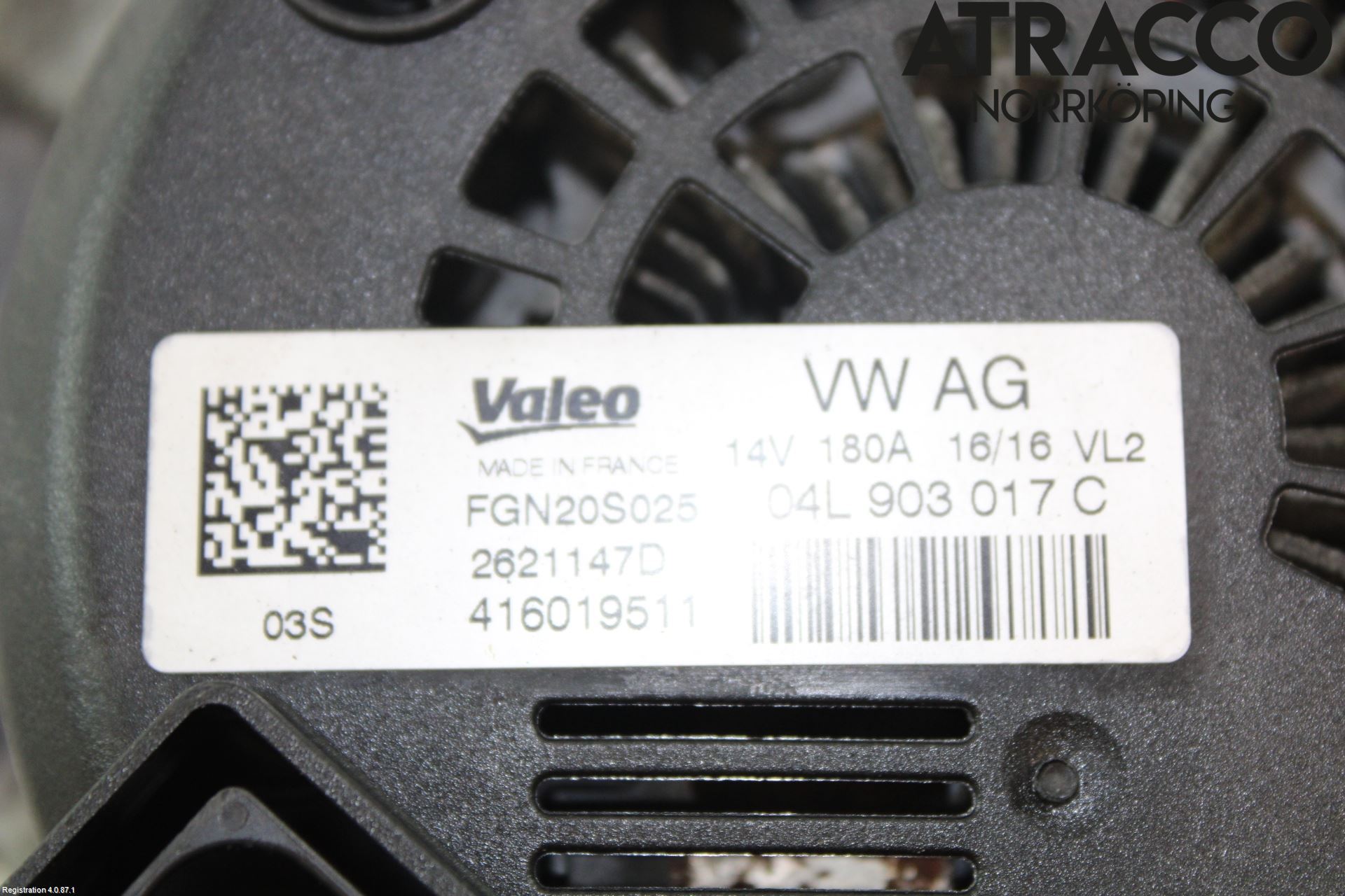 Audi A6/S6 4G 11-18 Generator