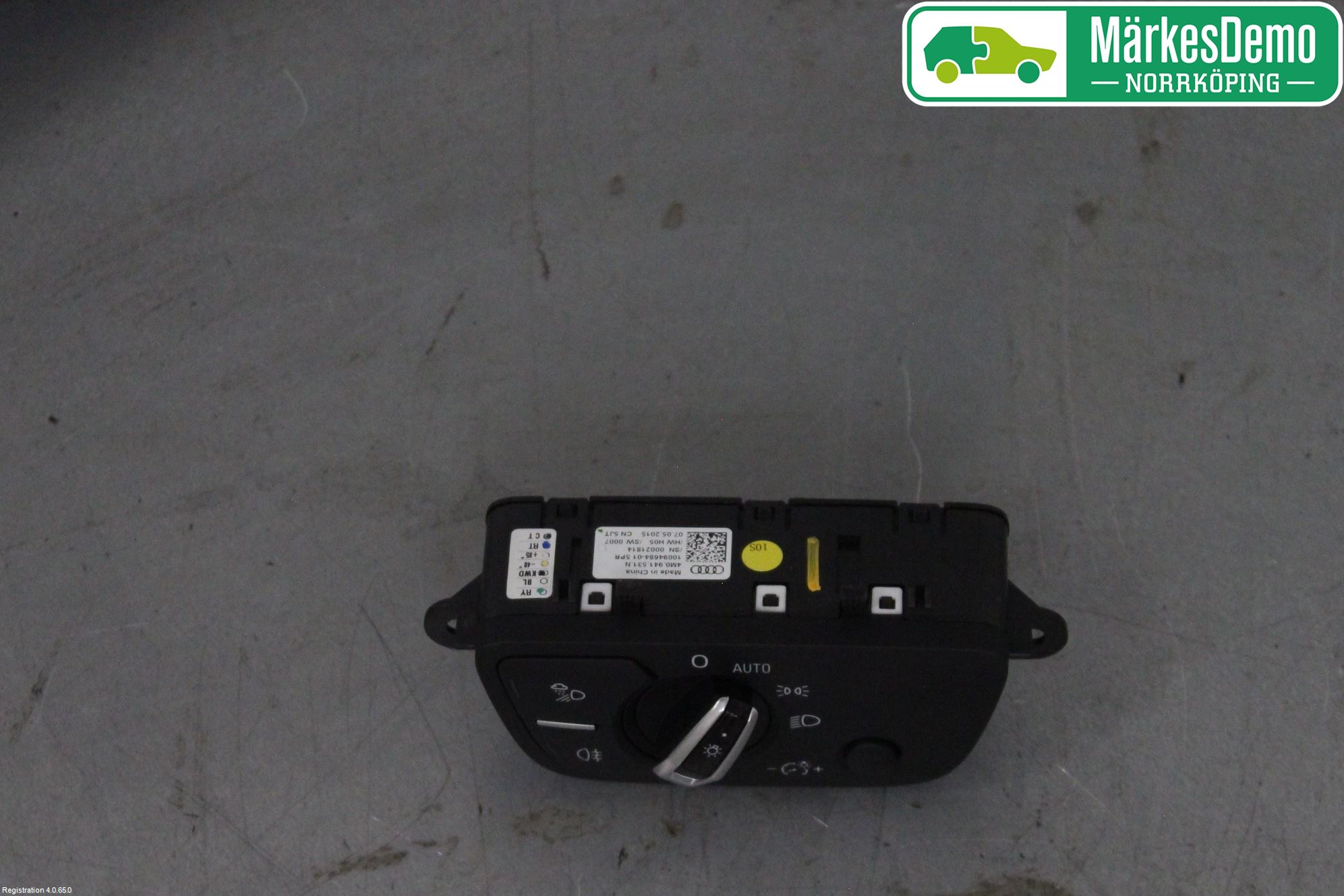 Audi Q7/SQ7 Strömställare Ljus