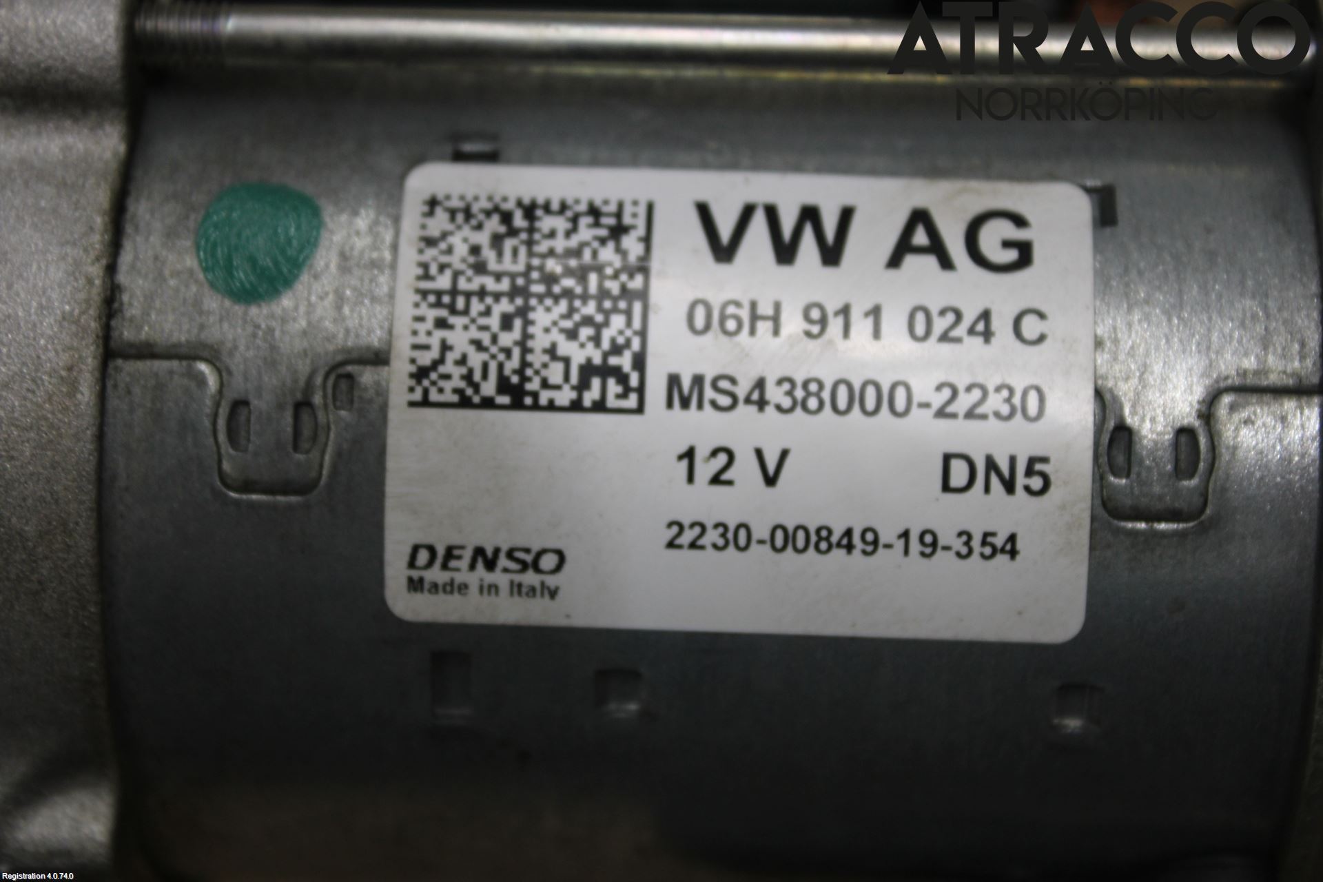 Audi A6 F2/C8 19- Startmotor