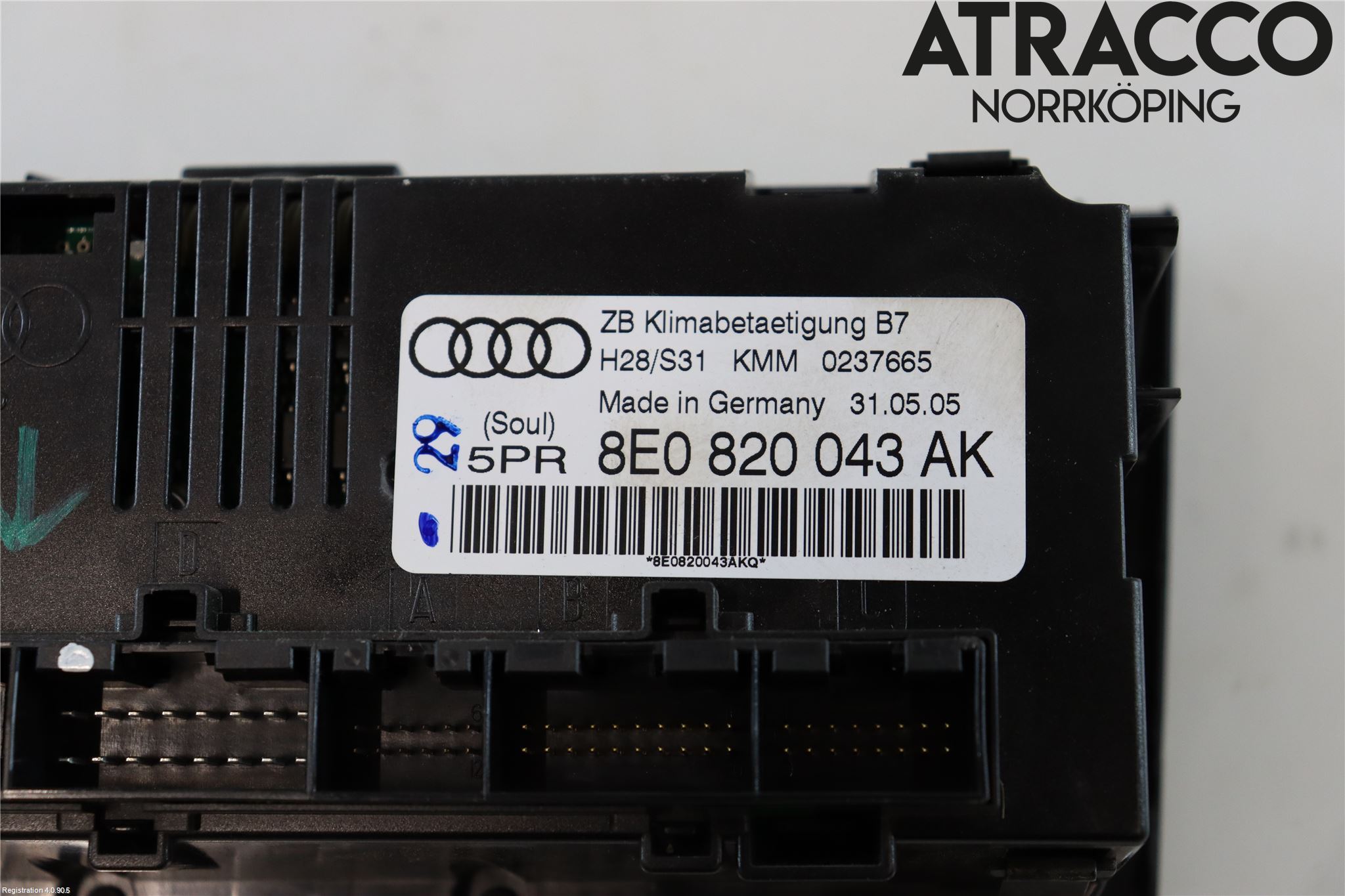 Audi A4/S4 05-07 Värmereglage