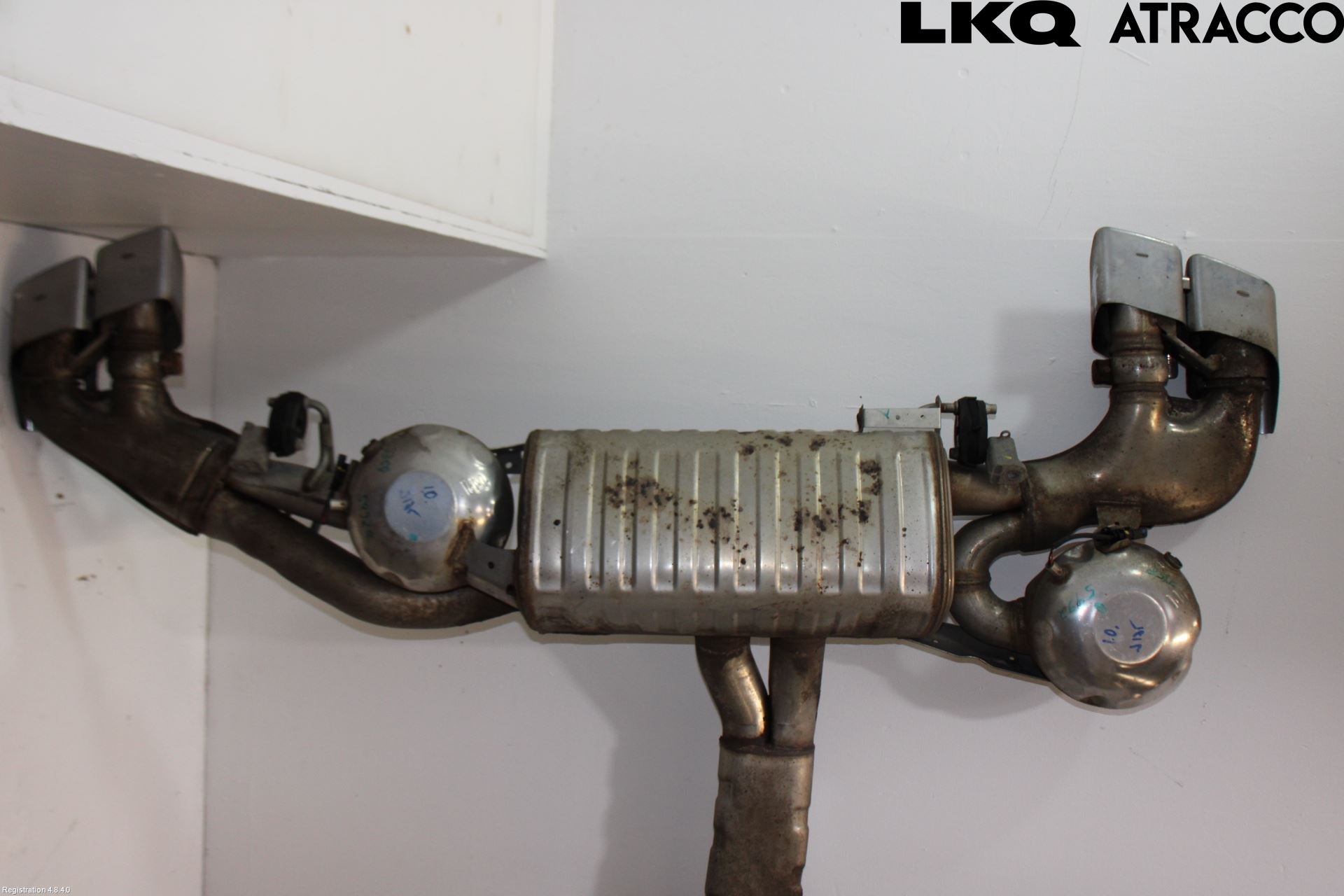 Audi Q7/SQ7 Avgas Halvsats