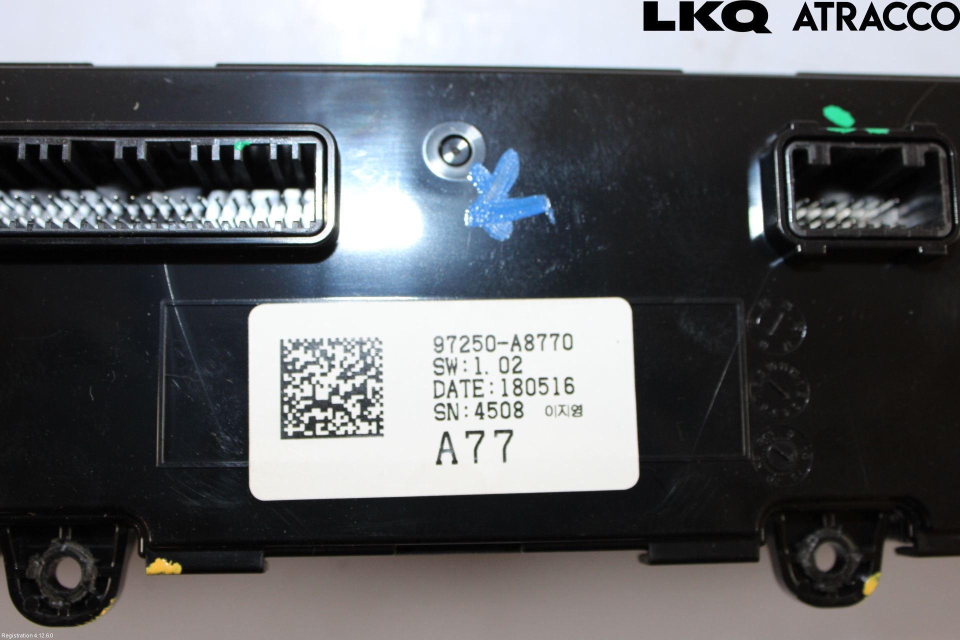 Kia OPTIMA 16-20 Värmereglage