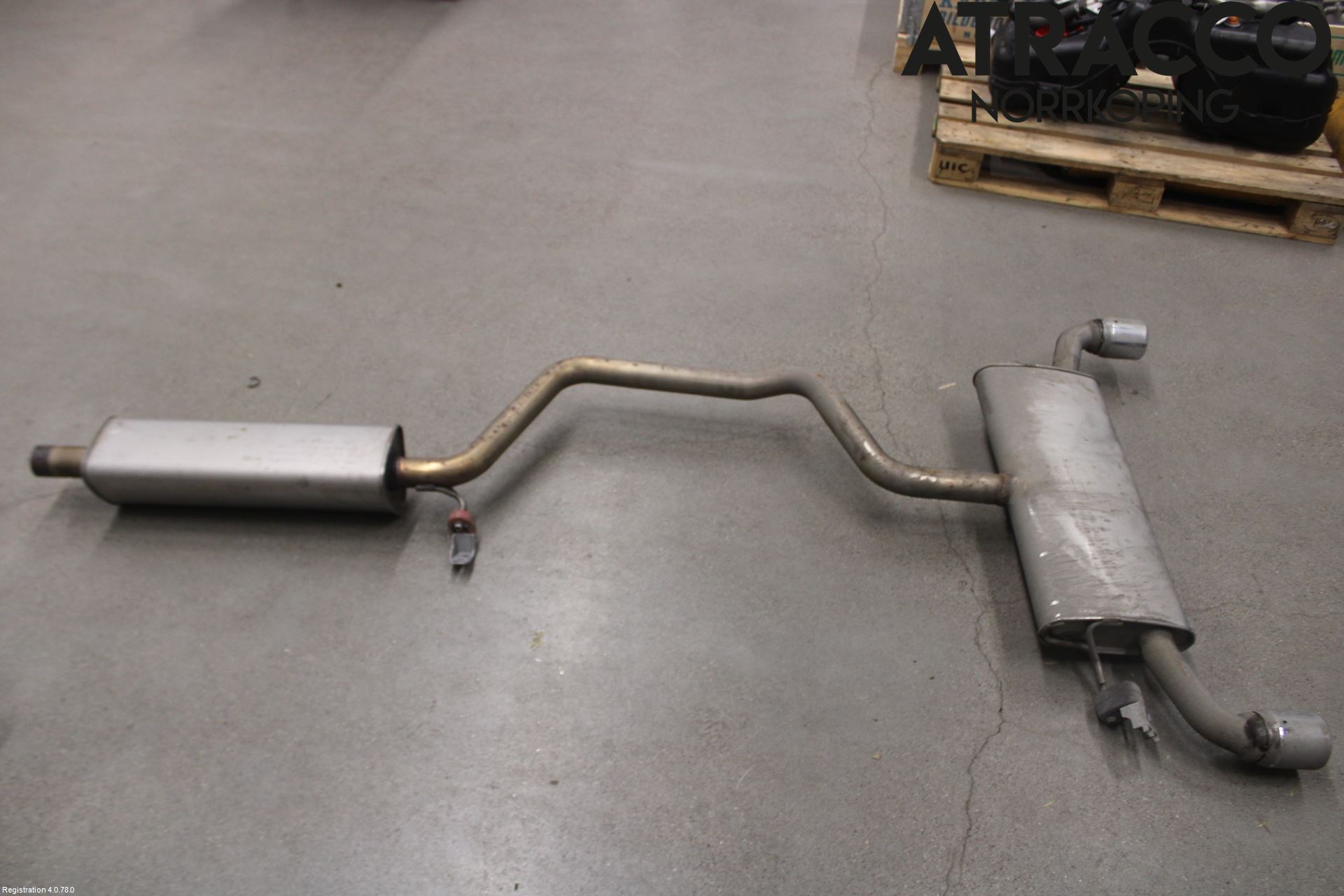 Volkswagen VW GOLF / E-GOLF VII 13-20 Avgas Halvsats