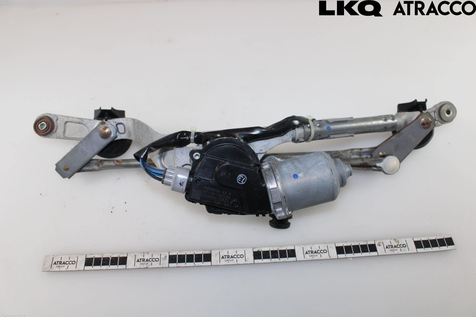 Toyota AURIS 07-09 Torkarmekanism Vindruta
