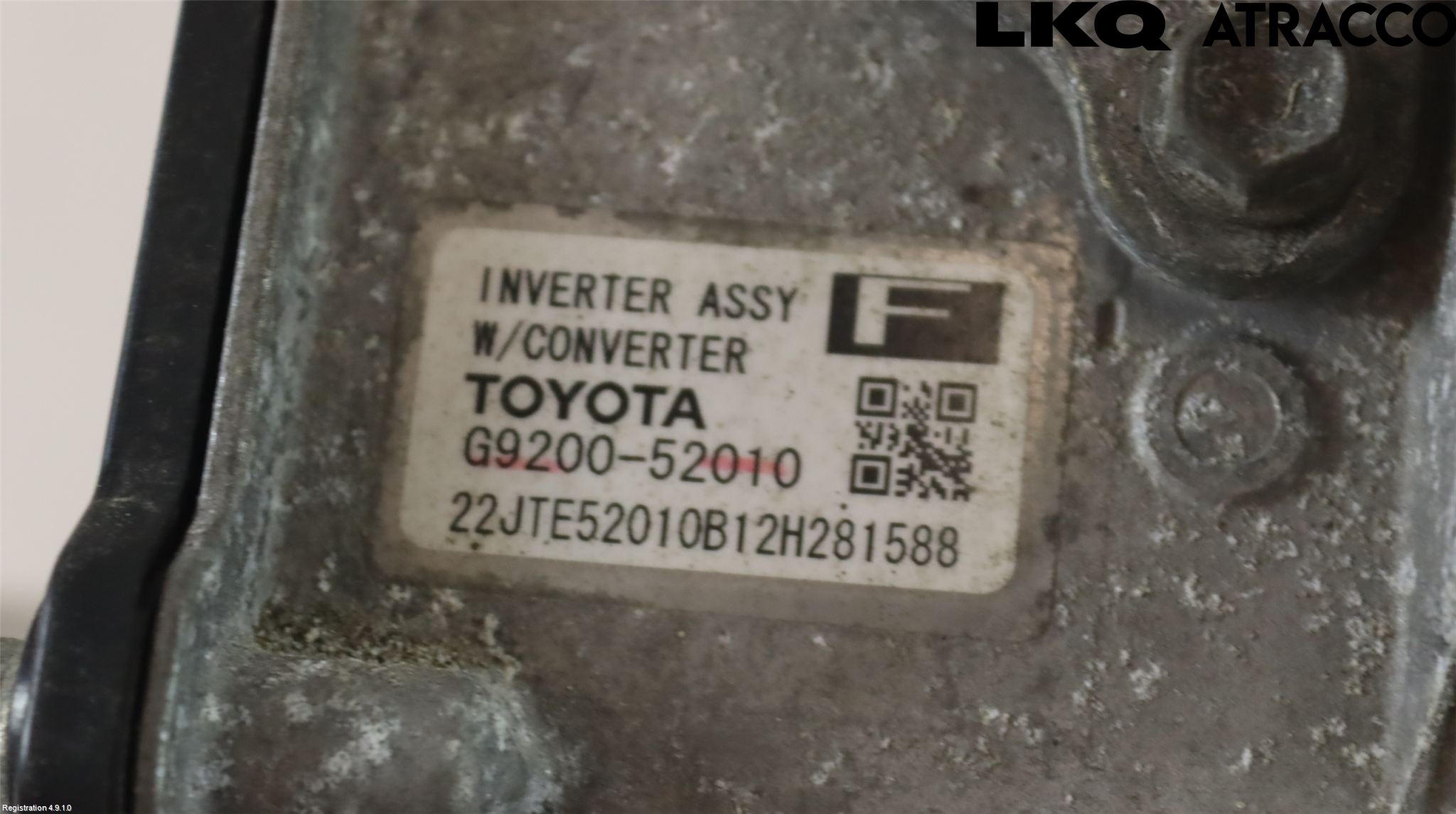 Toyota YARIS XP130 12-14 Hybridconverter