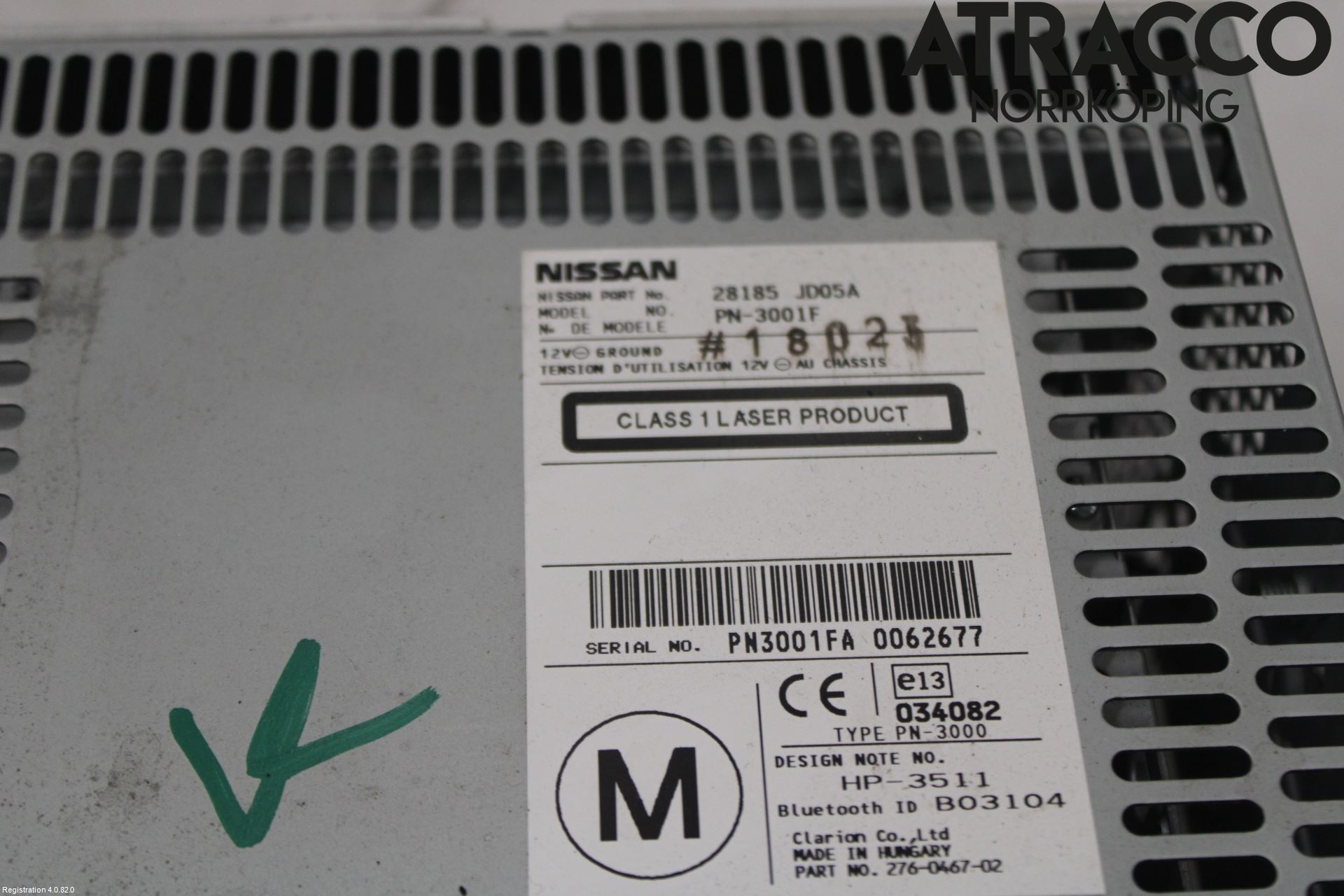 Nissan QASHQAI   07-10 Cd Radio - Multimediapanel
