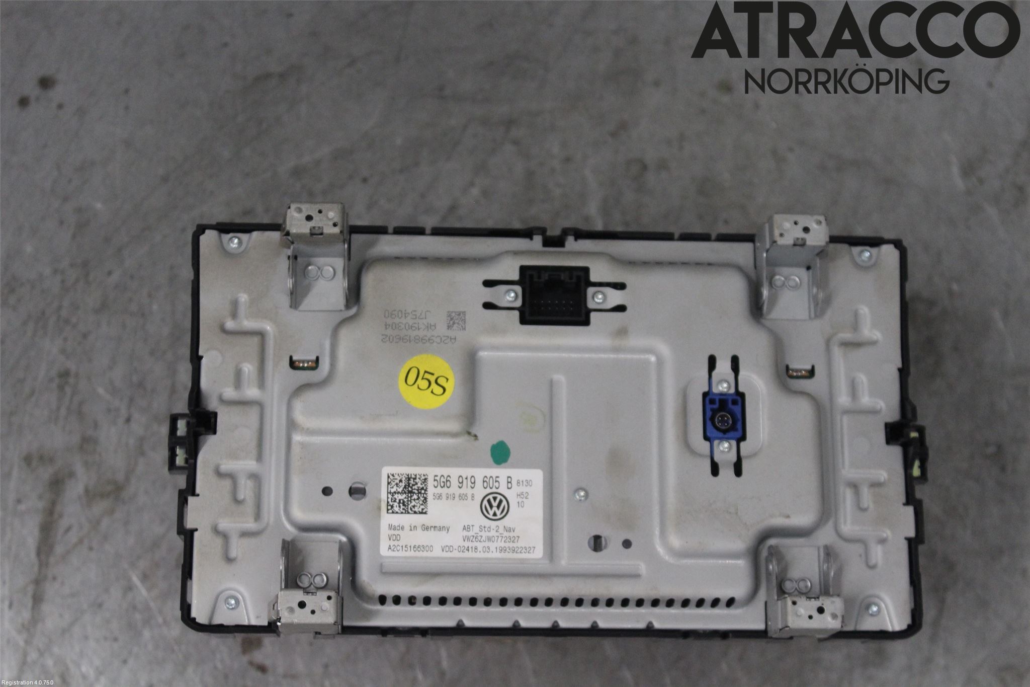 Volkswagen VW T-ROC 18- Multifunktionsdisplay