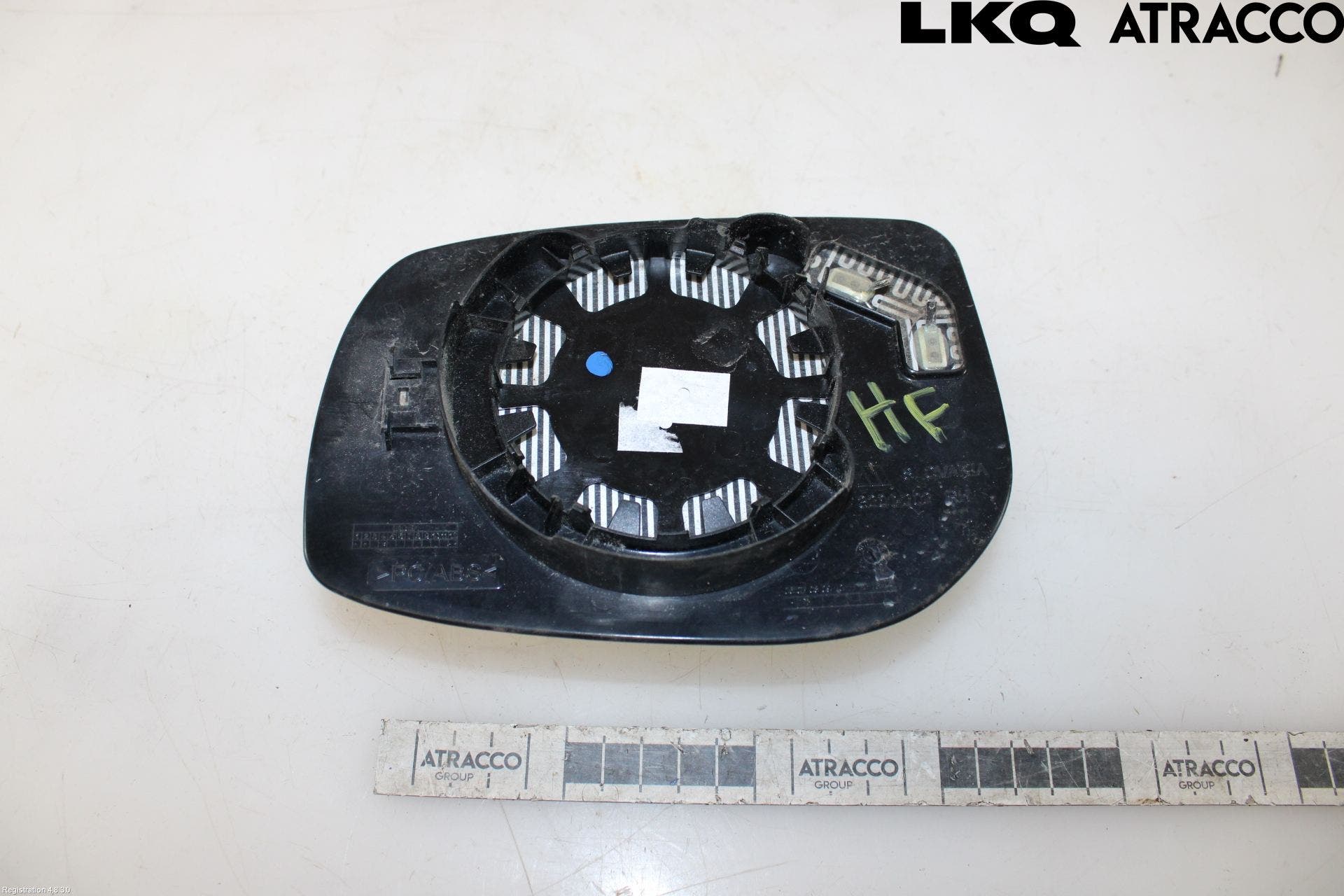 Toyota AURIS 07-09 Spegelglas Hö