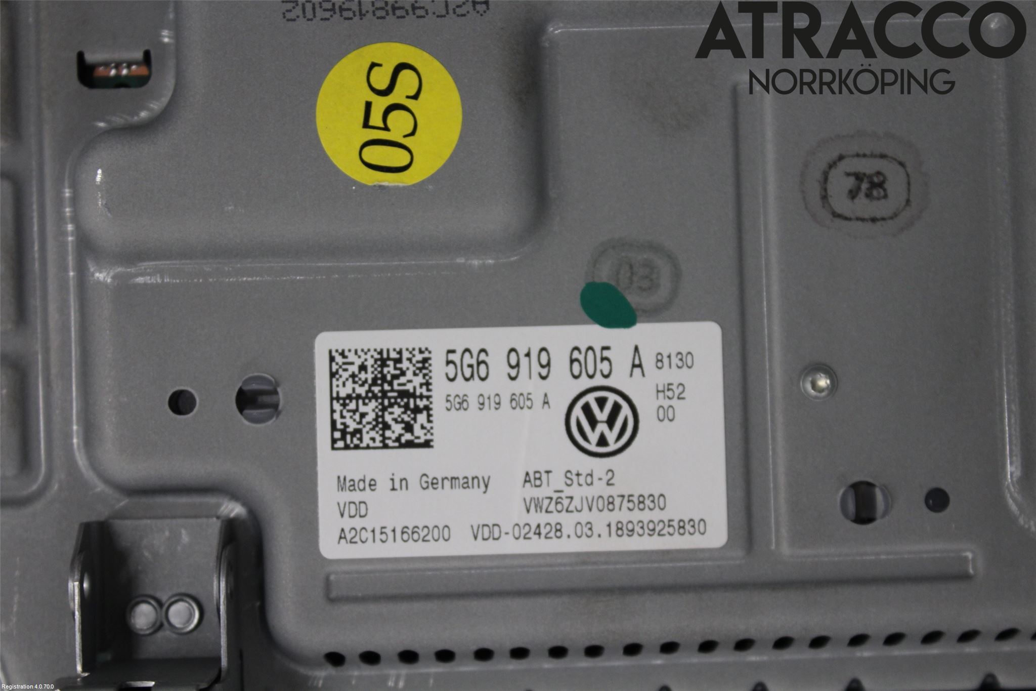 Volkswagen VW TIGUAN 16-24 Multifunktionsdisplay