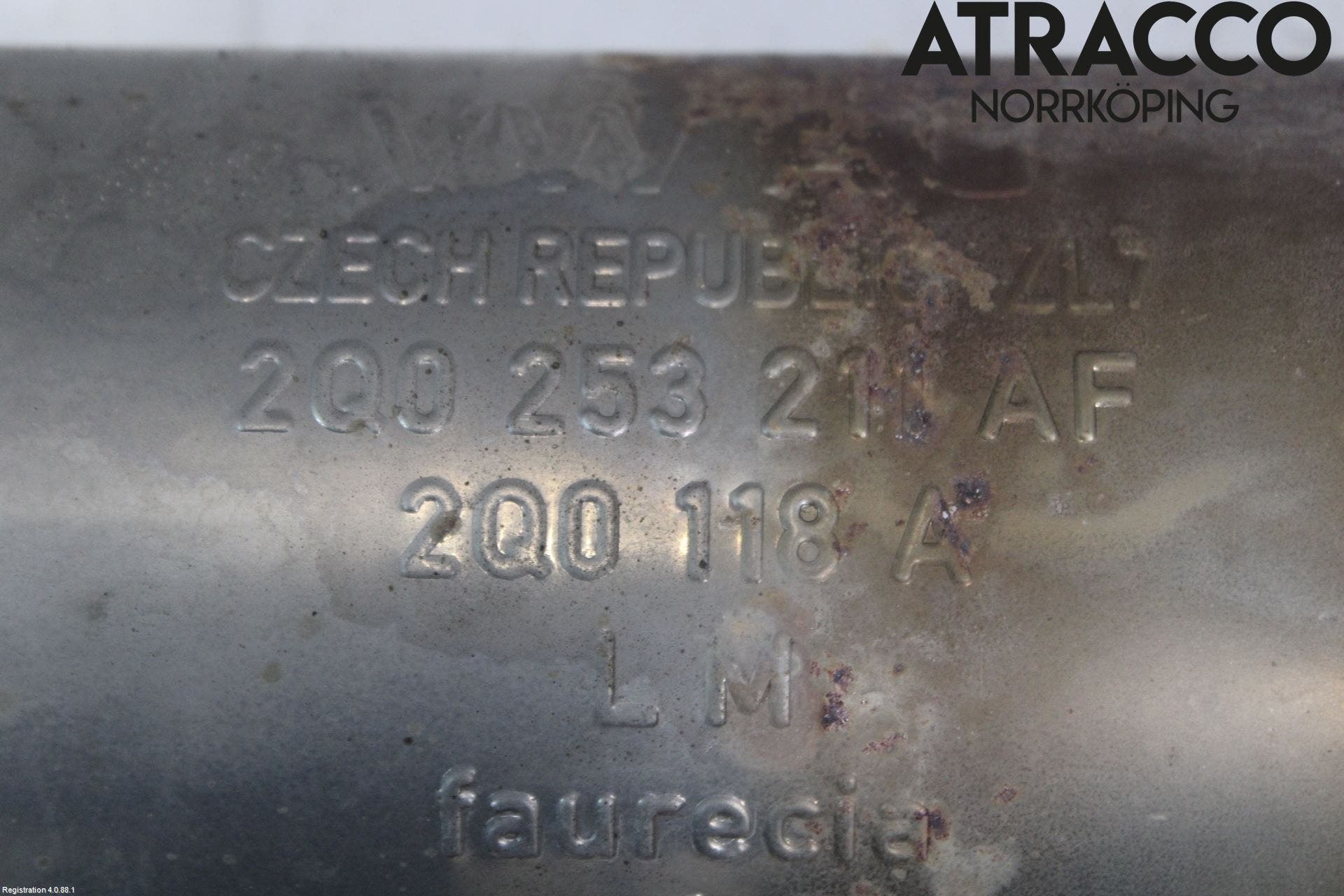 Skoda SCALA 19- Avgas Mellandämpare