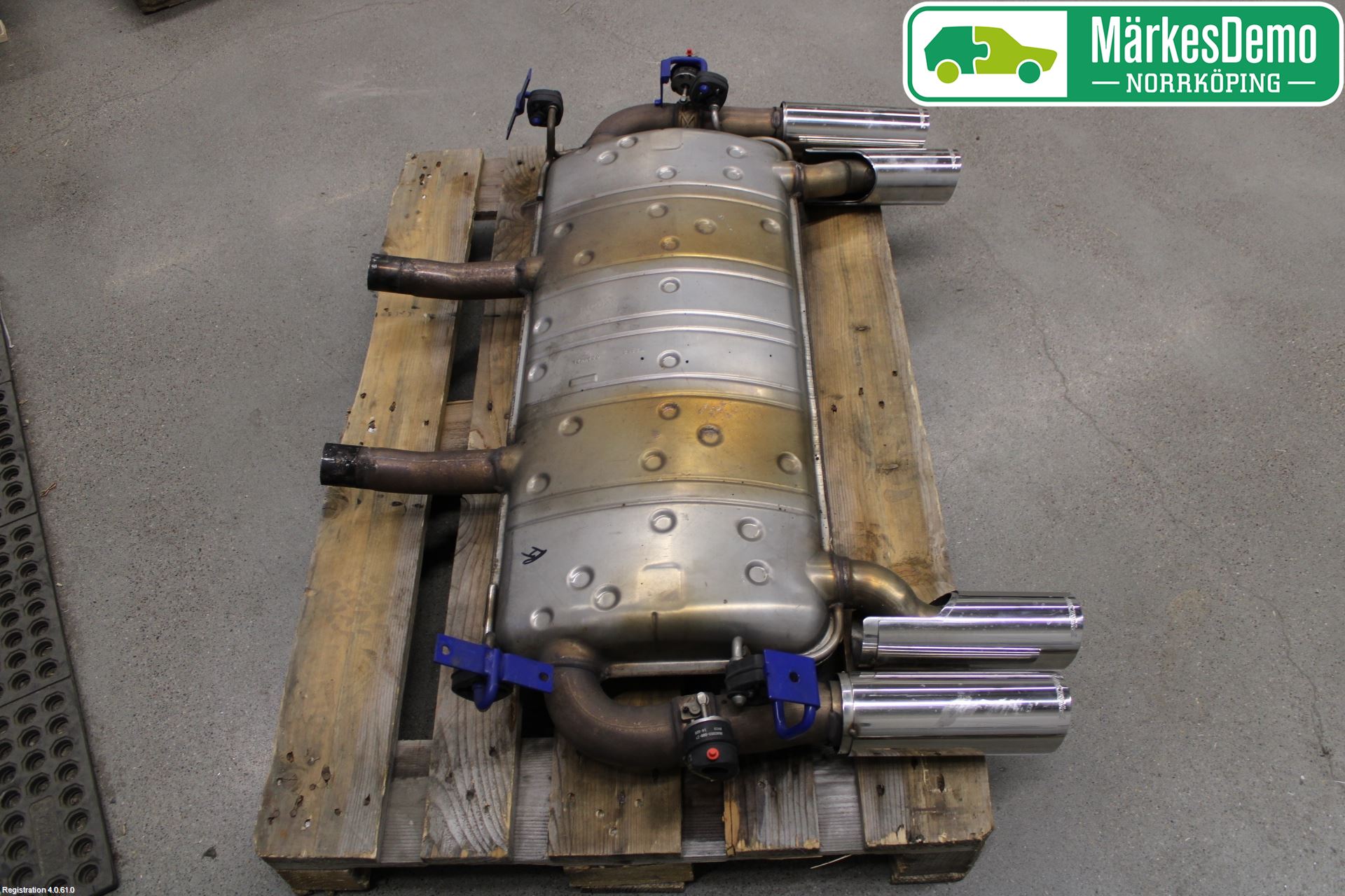 Jaguar F-TYPE Avgas Bakre Dämpare