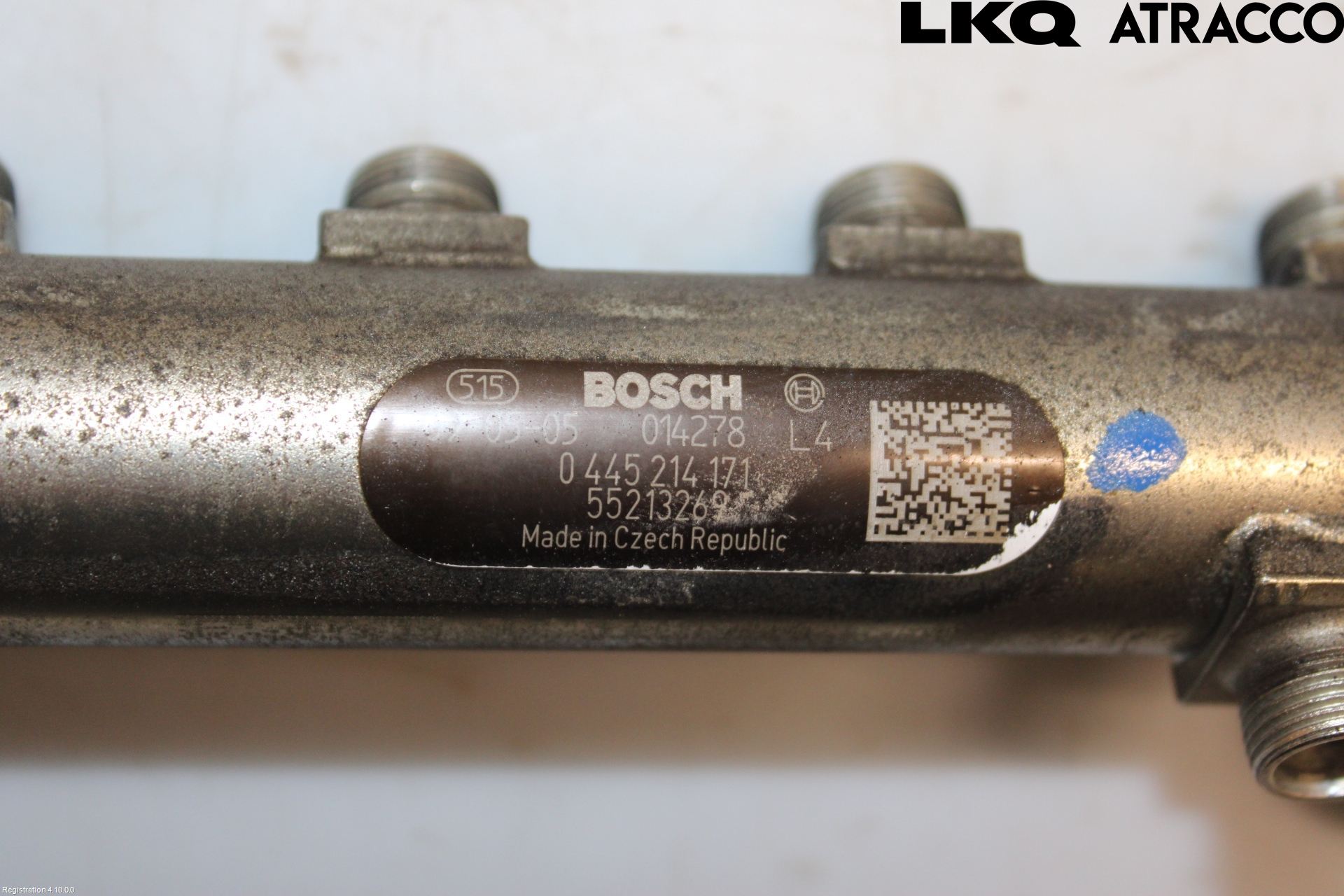 Saab 9-3 VER2/VER3 08-15 Inj. Fuelrail