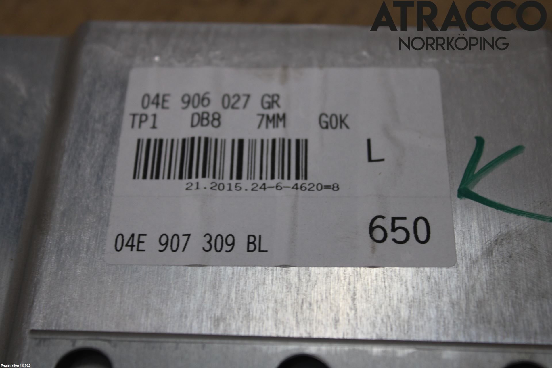 Audi A3/S3 8V 13-20 Styrenhet Insprut Bensin