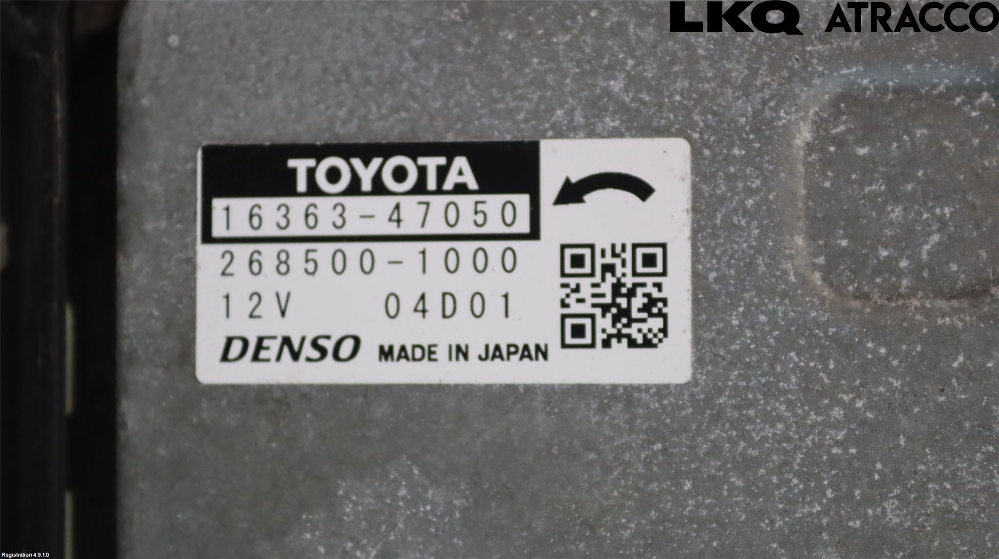 Toyota COROLLA 19- Kylfläkt El