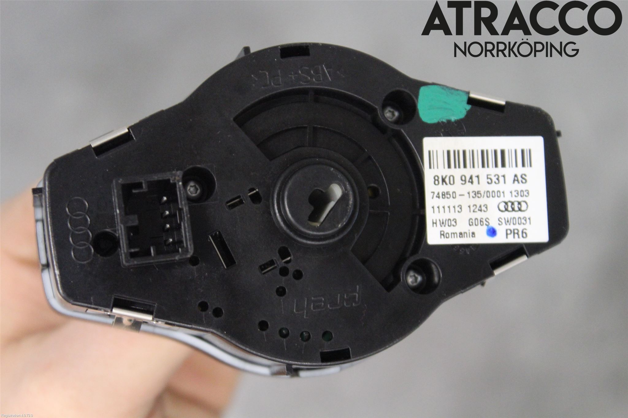 Audi A4 ALLROAD 09-16 Strömställare Ljus