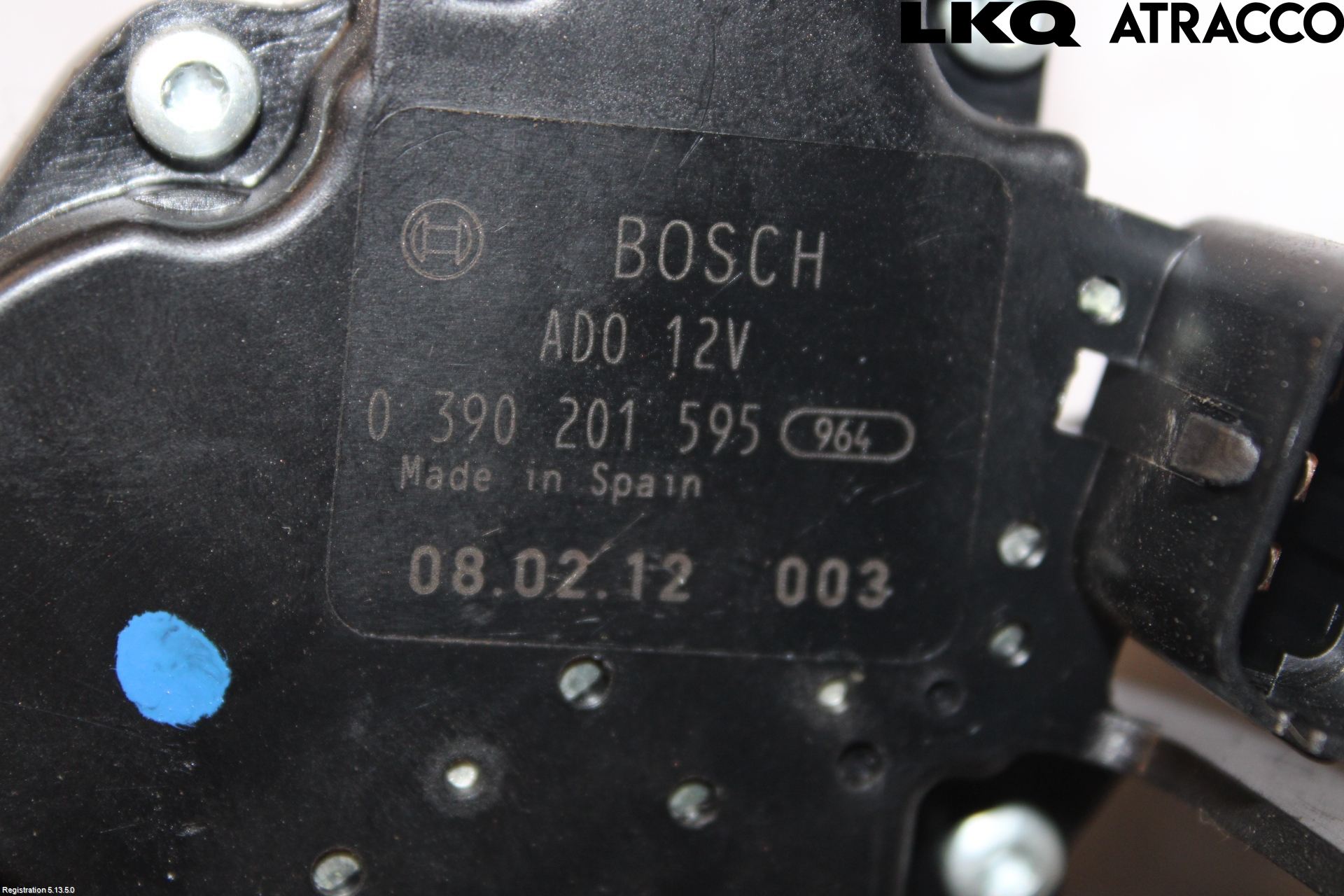Saab 9-3 VER2/VER3 08-15 Torkarmotor Baklucka