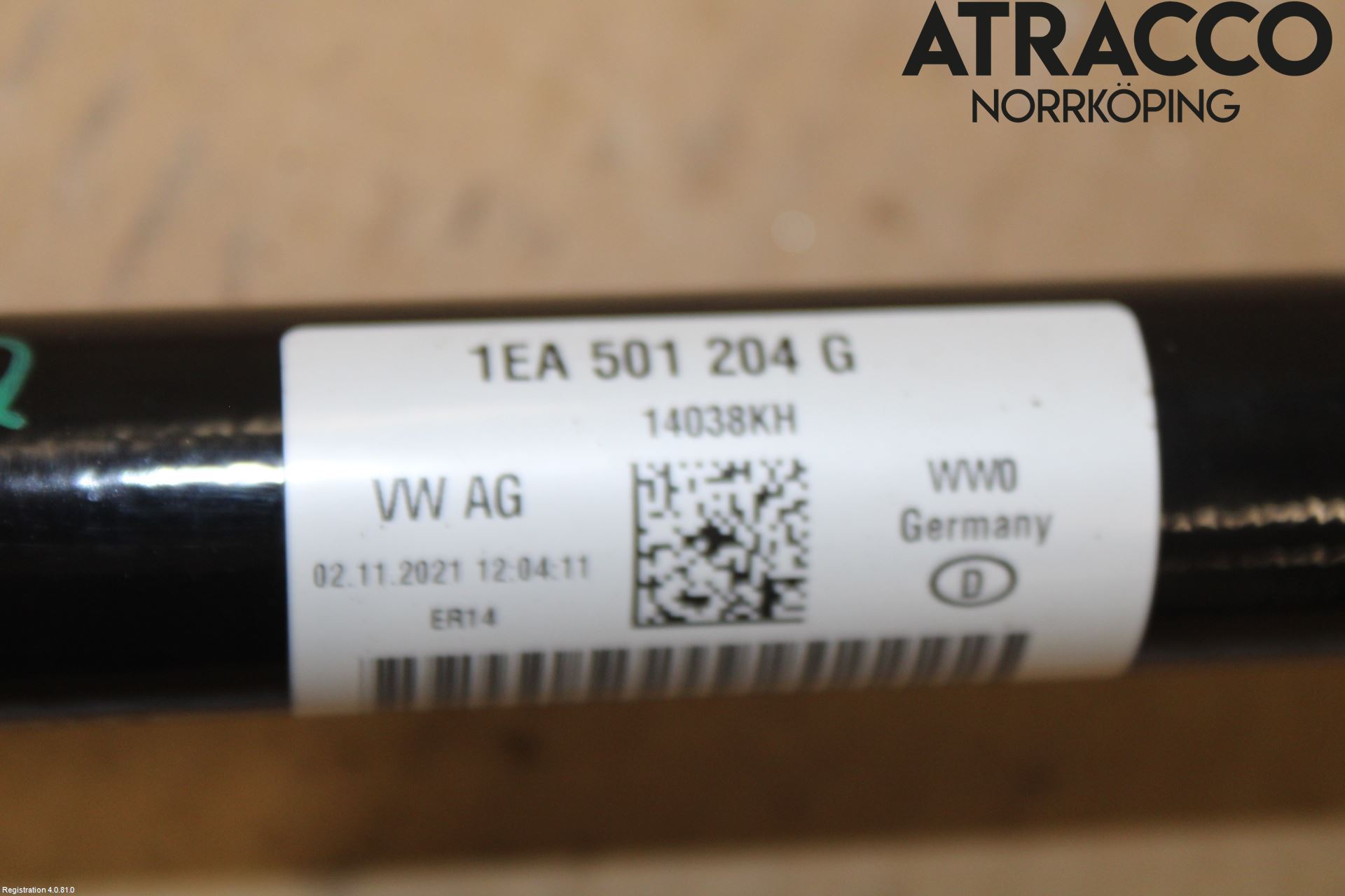 Cupra BORN 22- Drivaxel Bak Höger