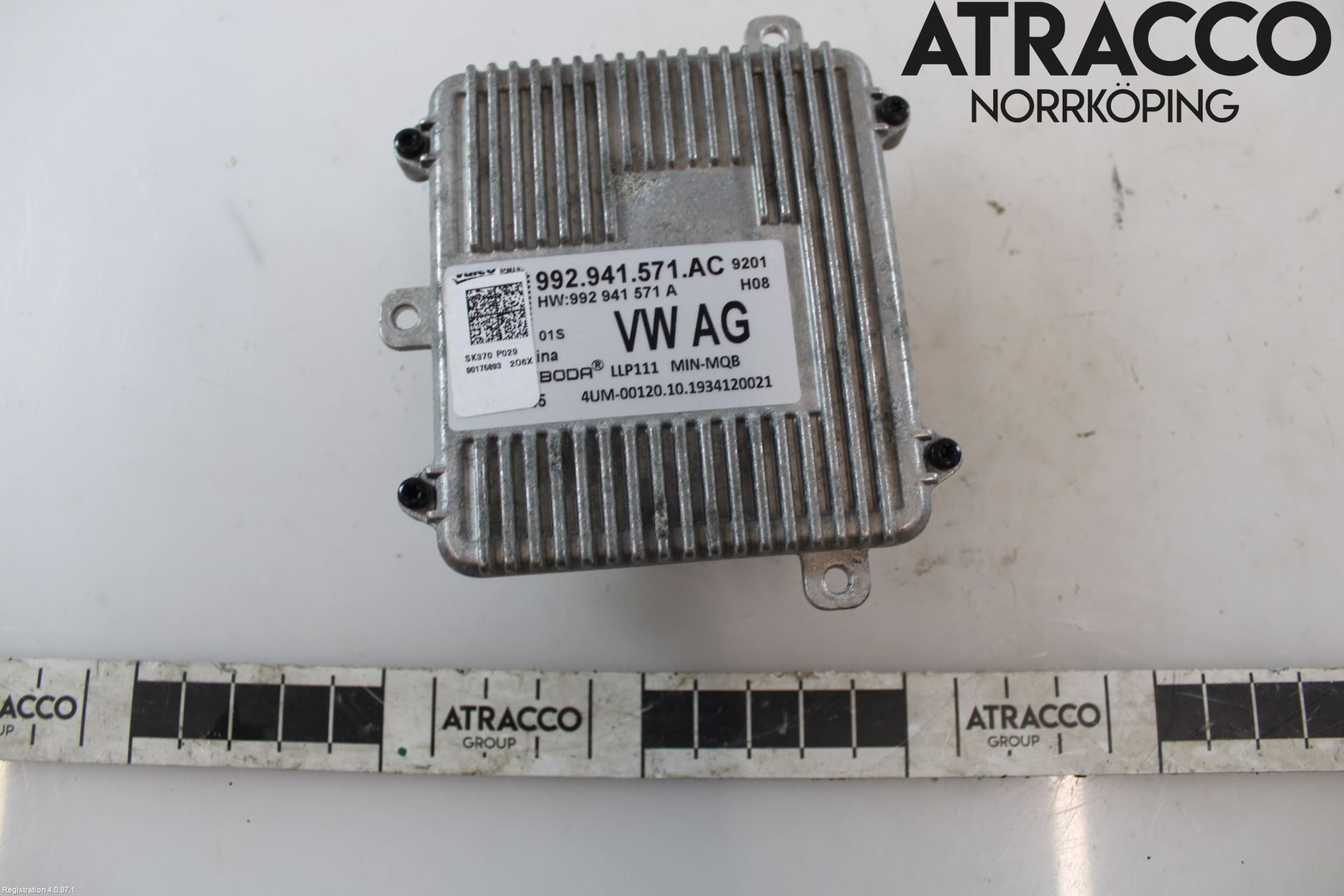 Skoda SCALA 19- Styrenhet Strålkastare