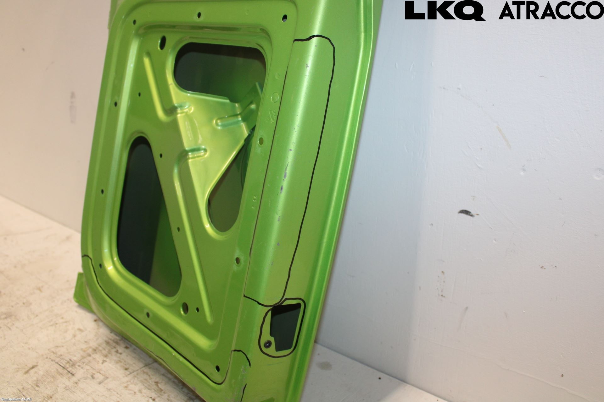 Volkswagen VW CADDY 11-15 Dörr Bak Van-Skåp Höger