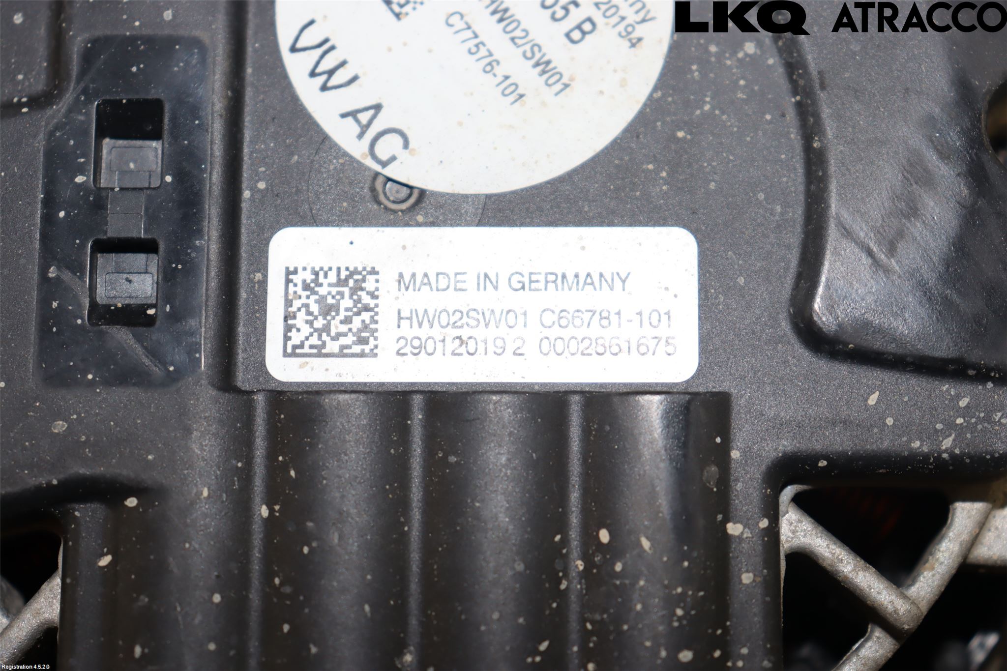 Volkswagen VW CRAFTER II / E-CRAFTER 17- Kylfläkt-Vinge