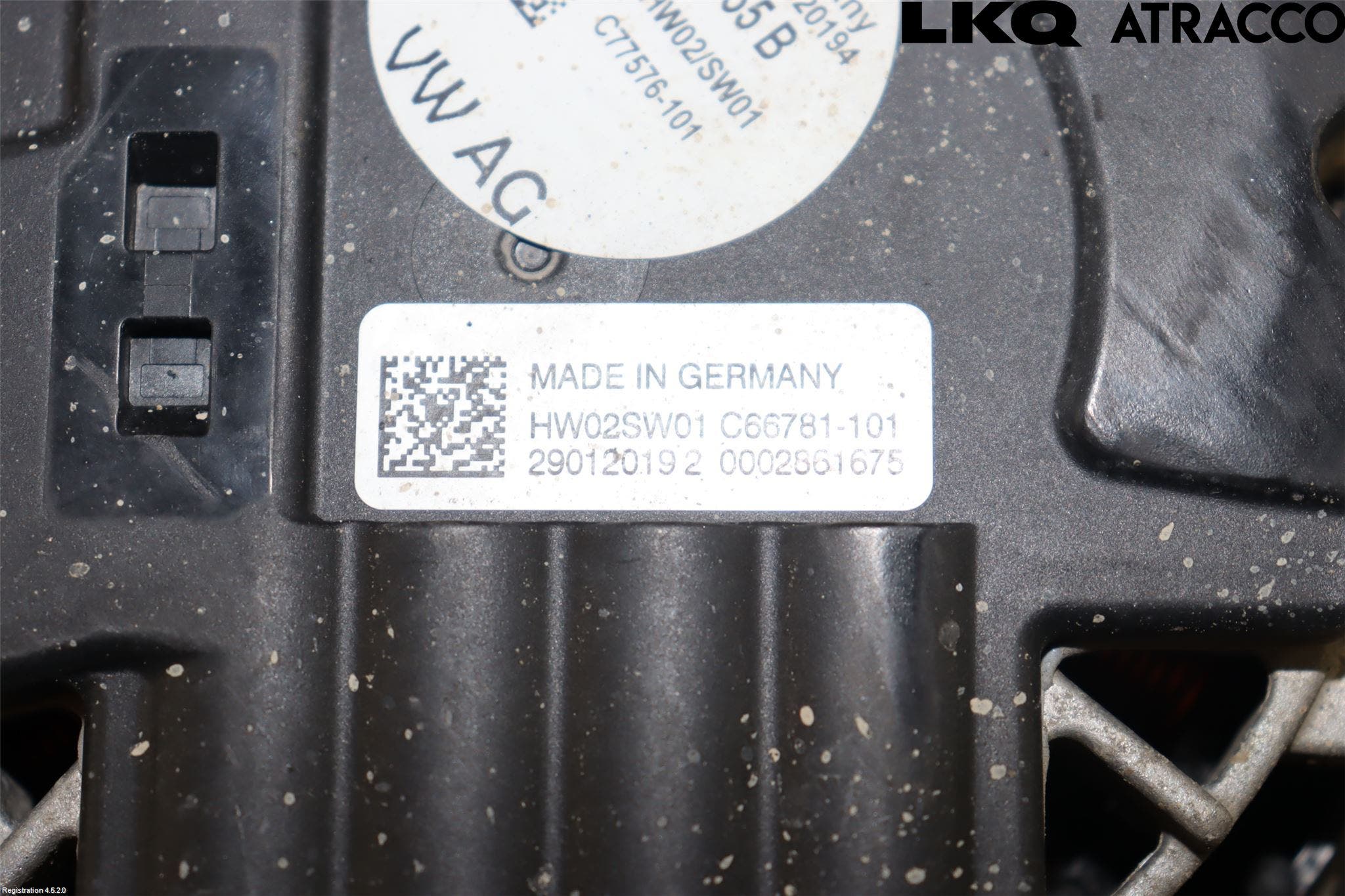 Volkswagen VW CRAFTER II / E-CRAFTER 17- Kylfläkt-Vinge