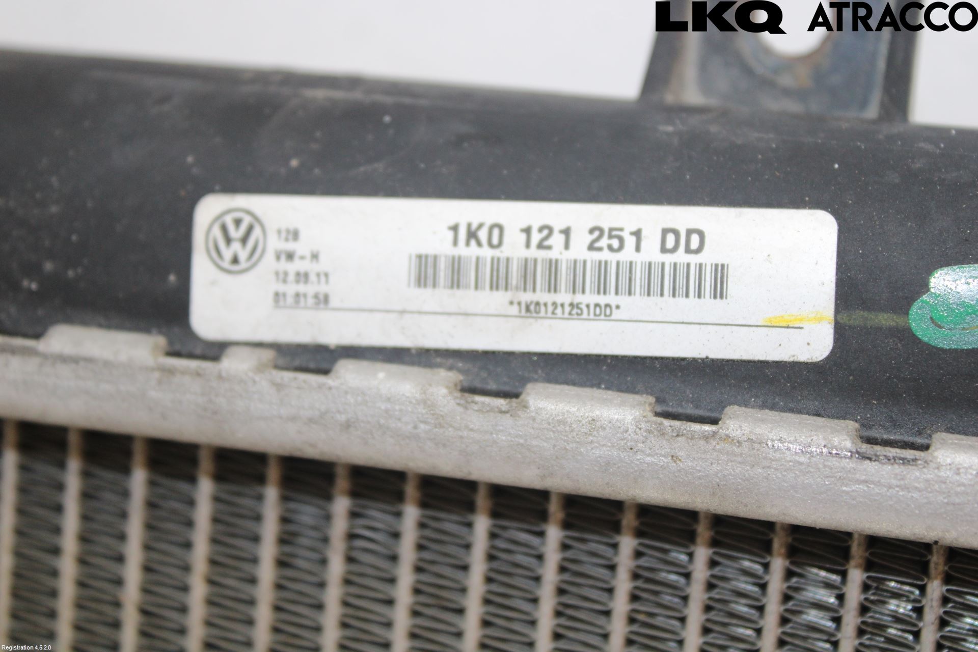 Volkswagen VW GOLF VI 09-13 Kylare Aut