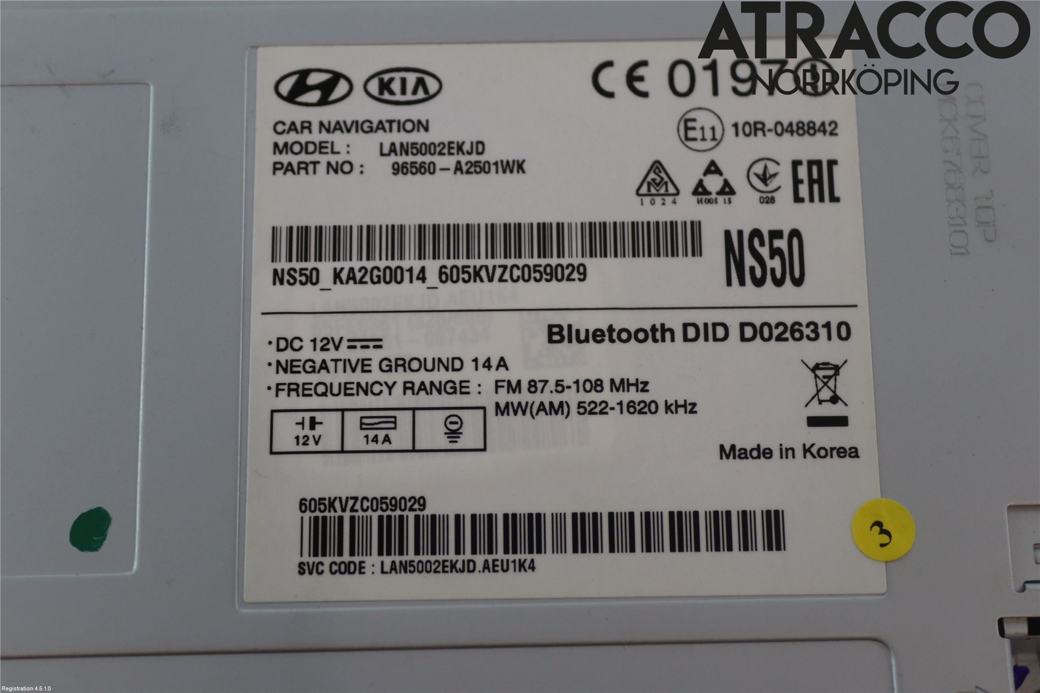 Kia CEED 12-18 Cd Radio - Multimediapanel