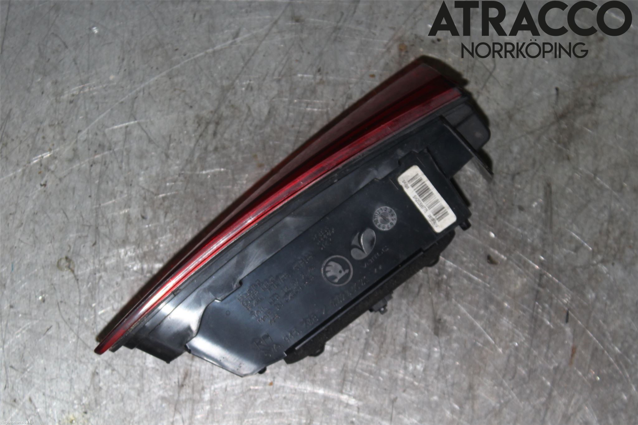 Skoda KAROQ 18- Bakljus Lucka Hö