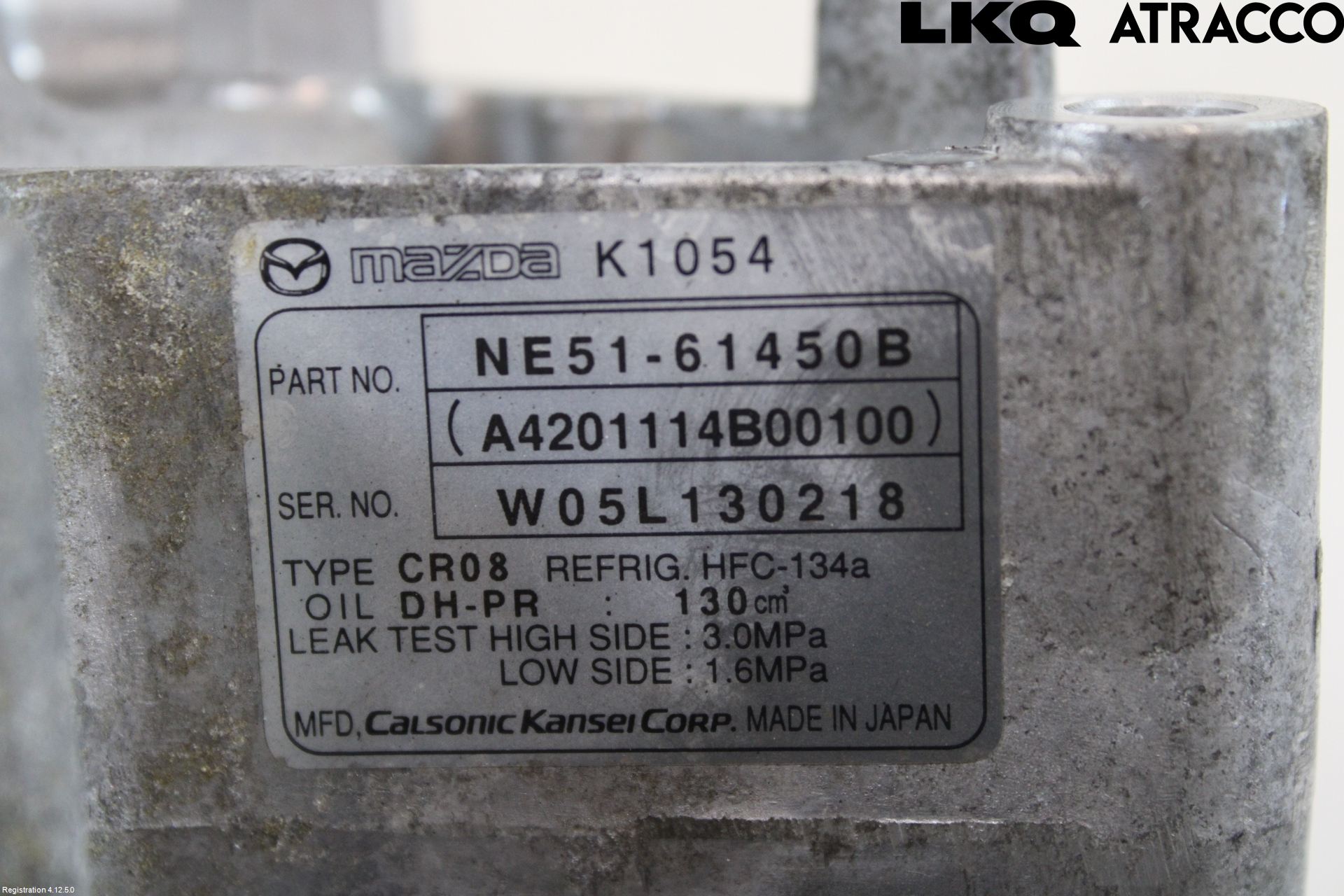 Mazda MX-5 III MIATA 06-15 Ac Kompressor