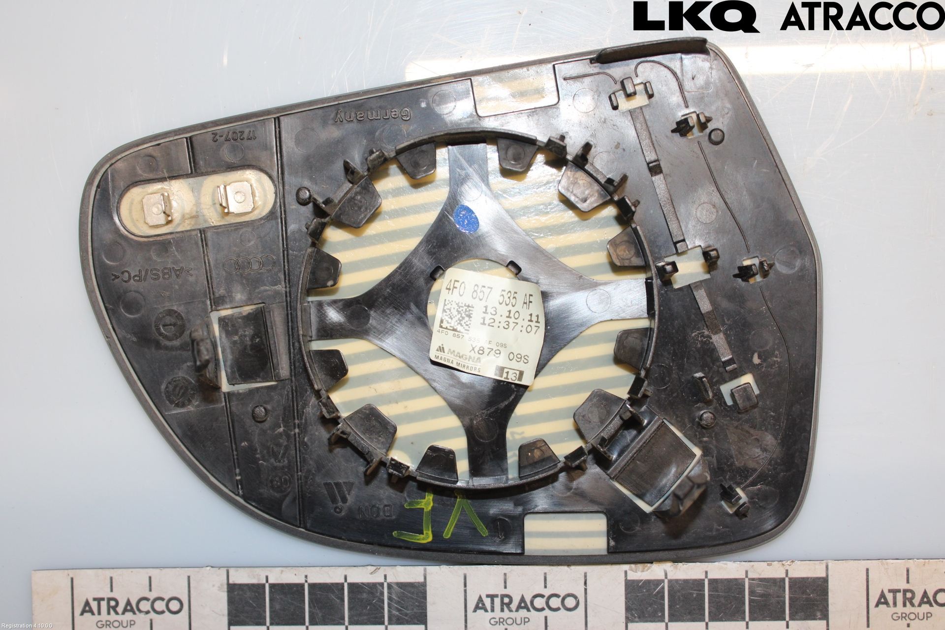 Audi A4 ALLROAD 09-16 Spegelglas Vä