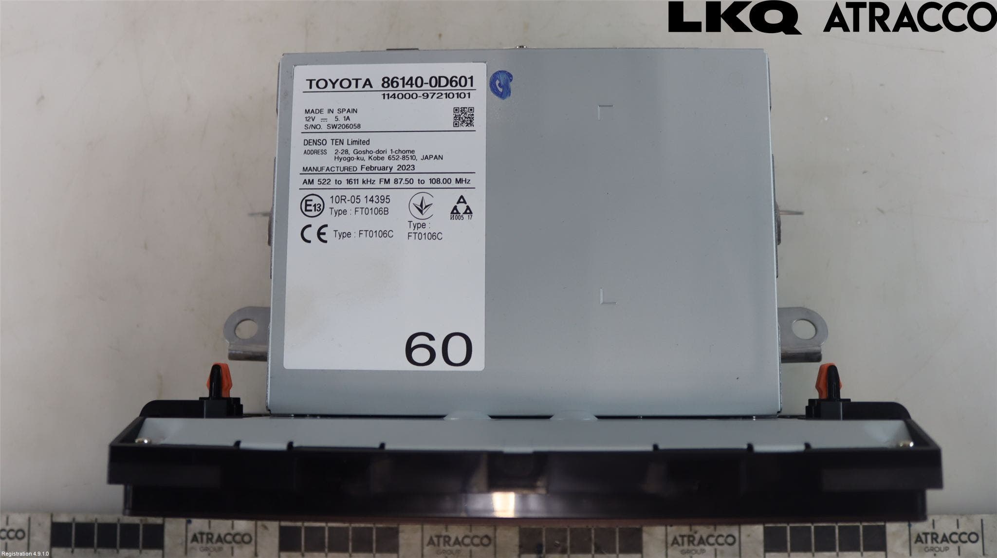 Toyota YARIS CROSS XP21 21- Cd Radio - Multimediapanel