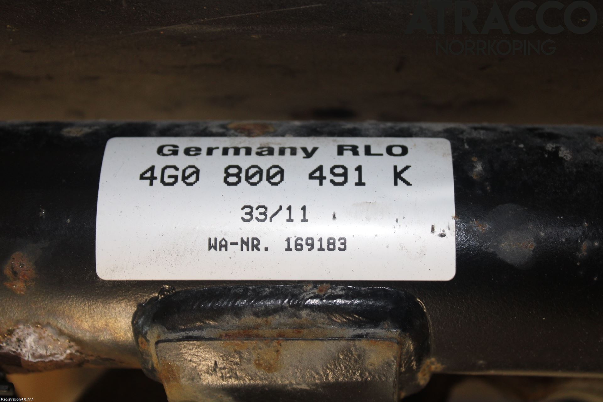 Audi A6/S6 4G 11-18 Dragkrok