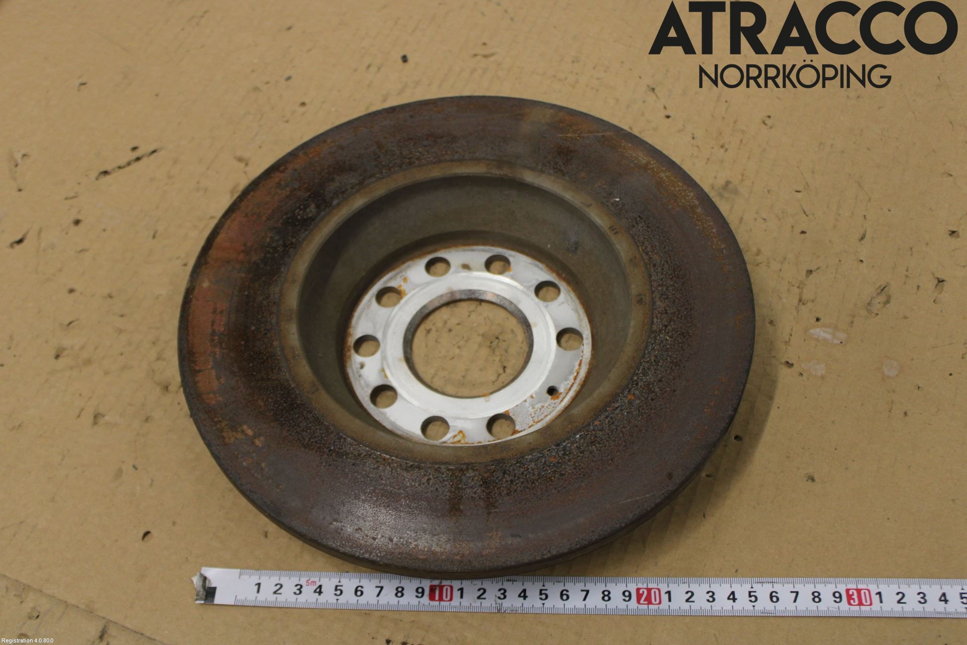 Audi Q3 F3 19- Bromsskiva Bak