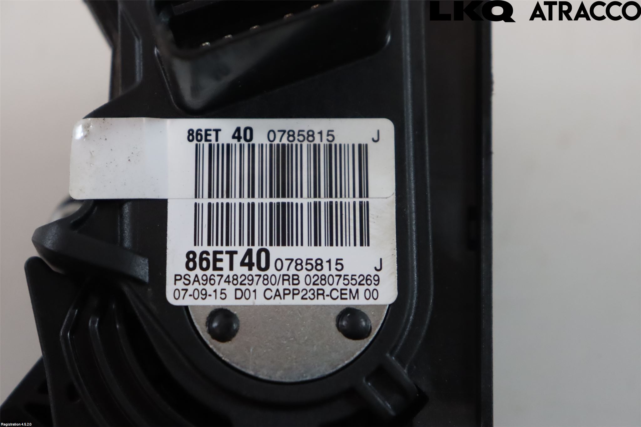 Citroen C4 PICASSO 14-18 Gaspedal