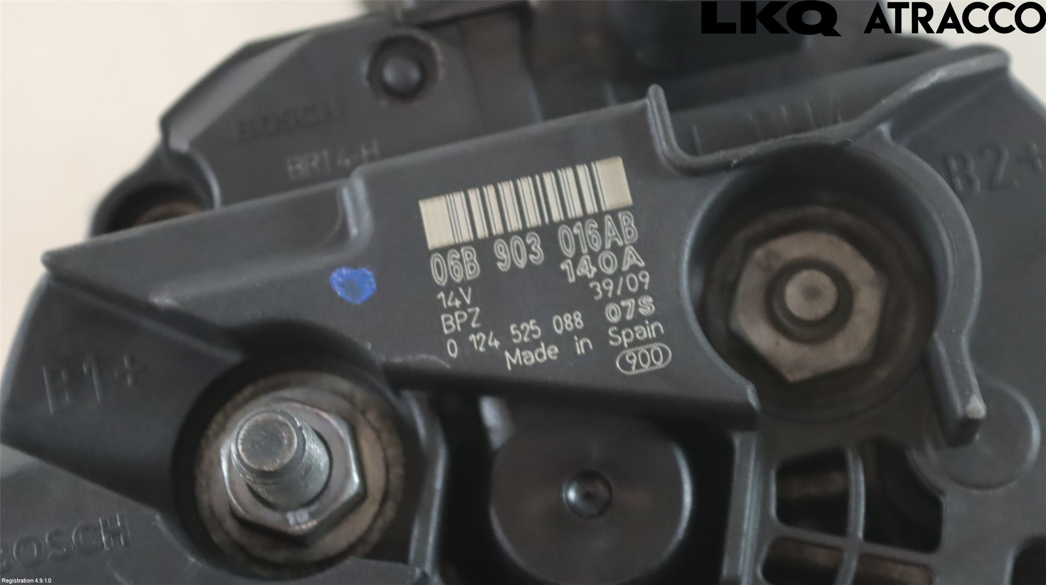 Volkswagen VW GOLF VI 09-13 Generator