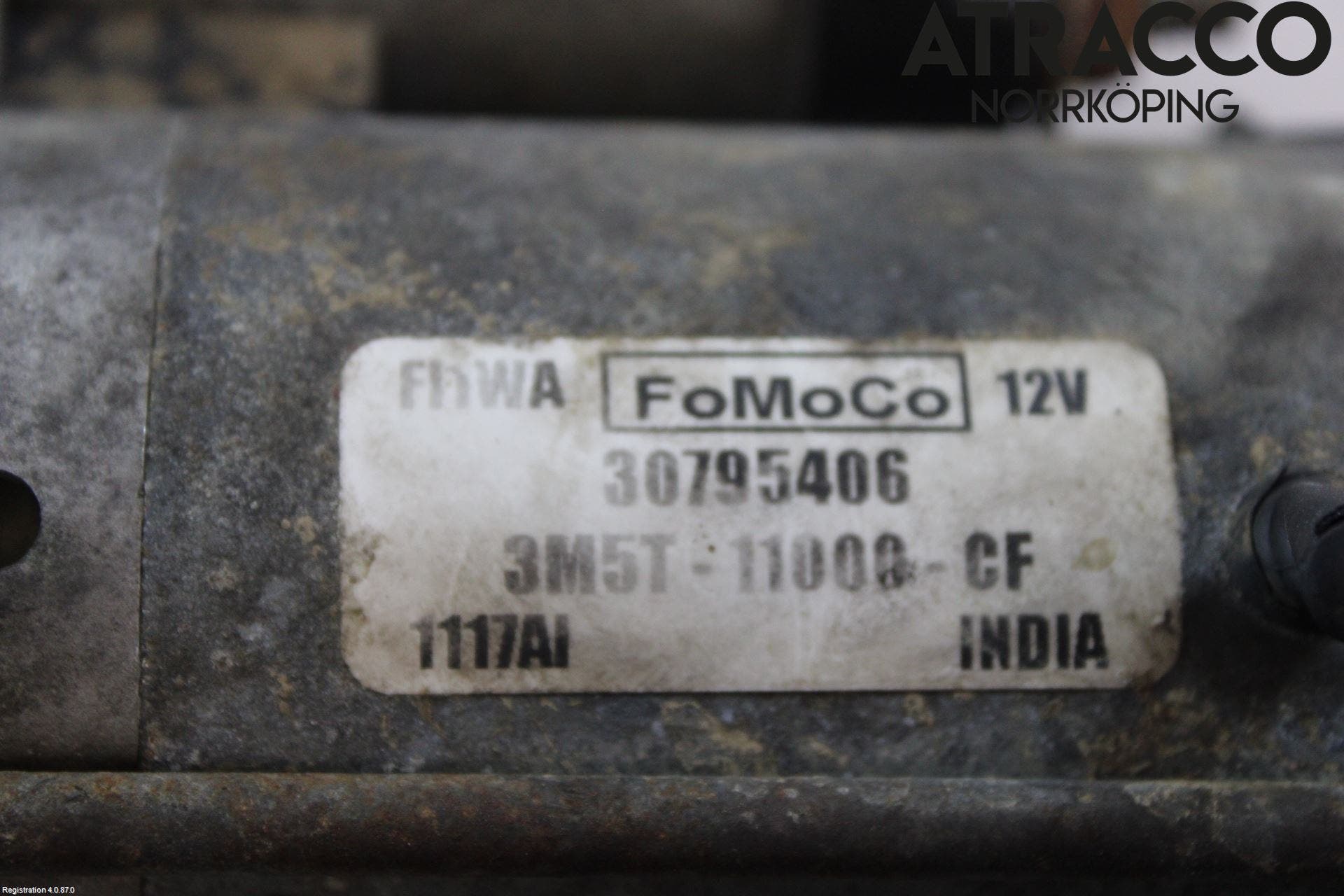 Volvo C30 10-13 Startmotor Diesel