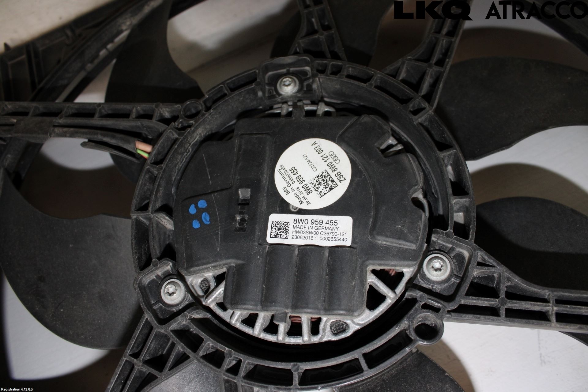 Audi A4/S4 B9 16-19 Kylfläkt El