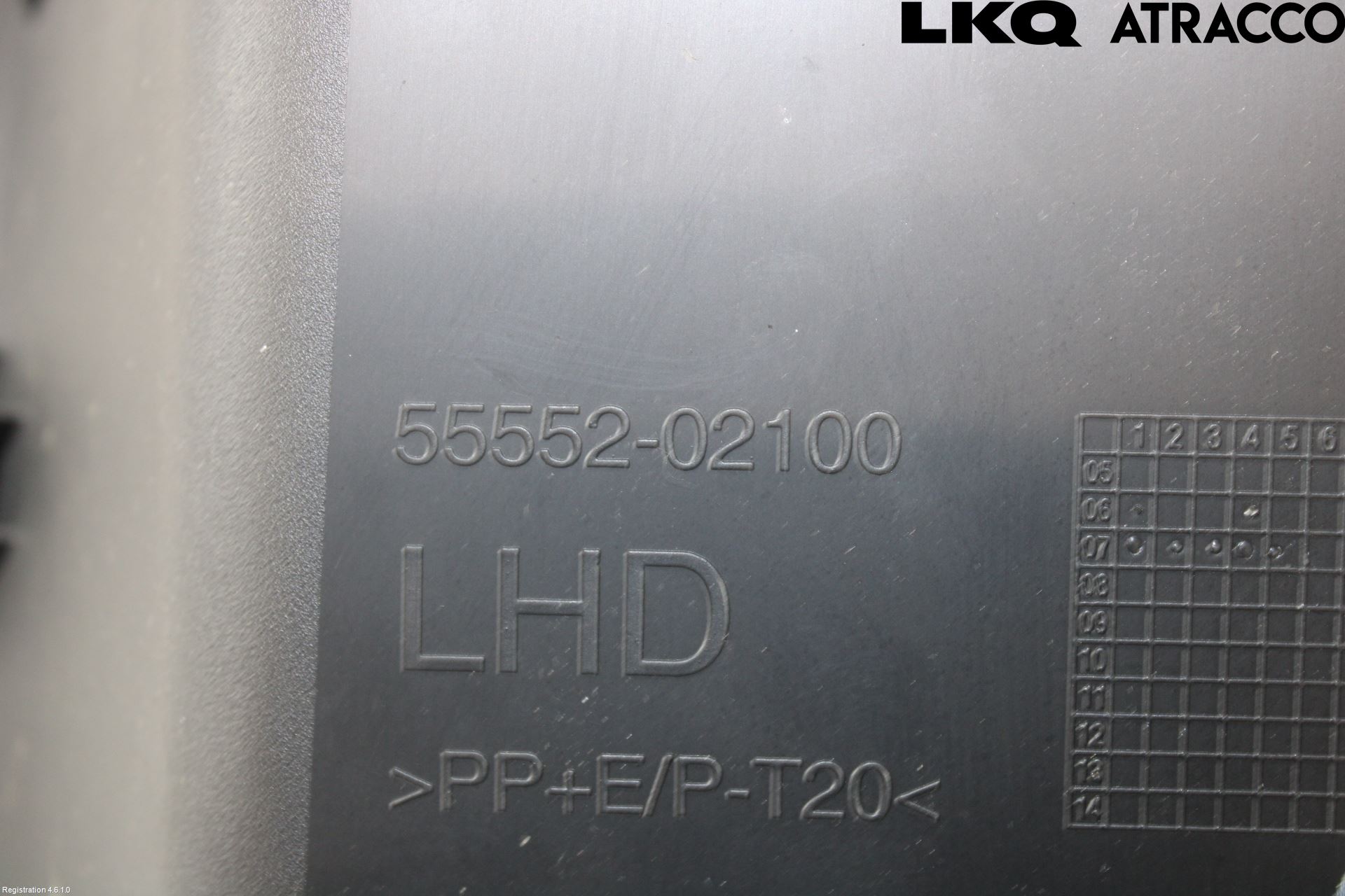 Toyota AURIS 07-09 Handskfack