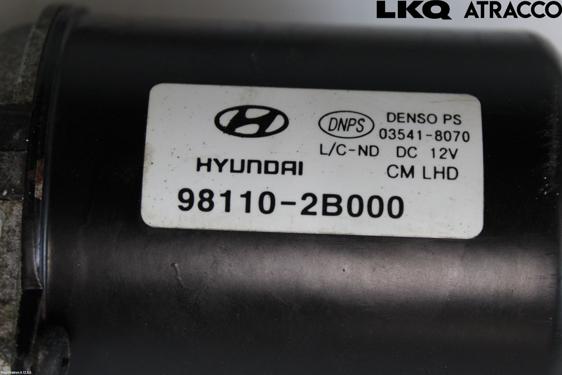 Hyundai SANTA FE  06-12 Torkarmekanism Vindruta