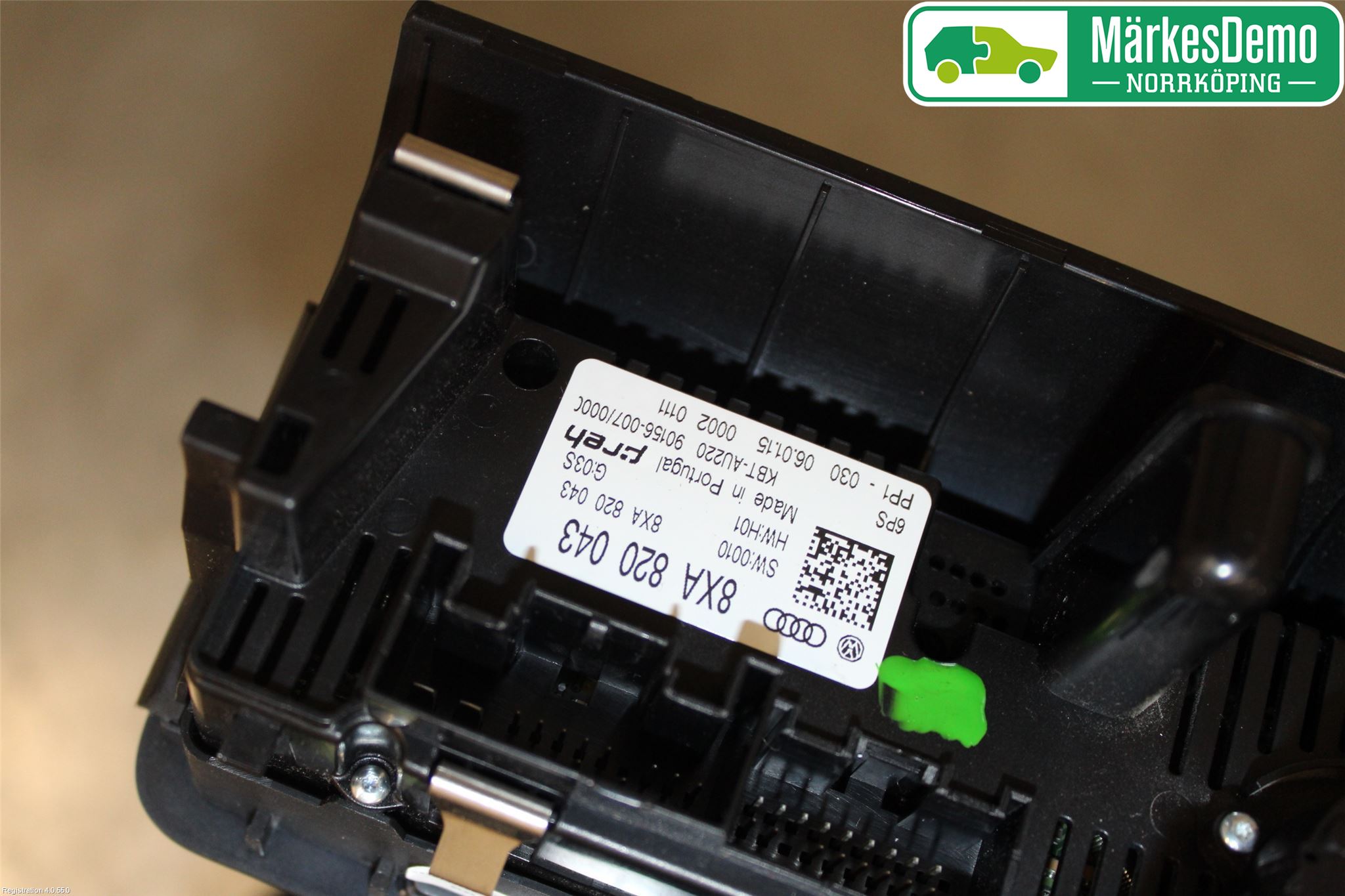 Audi A1/S1 11-18 Värmereglage