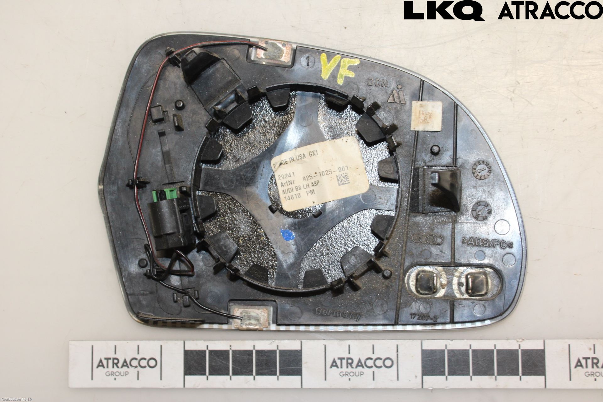 Skoda SUPERB 09-15 Spegelglas Vä